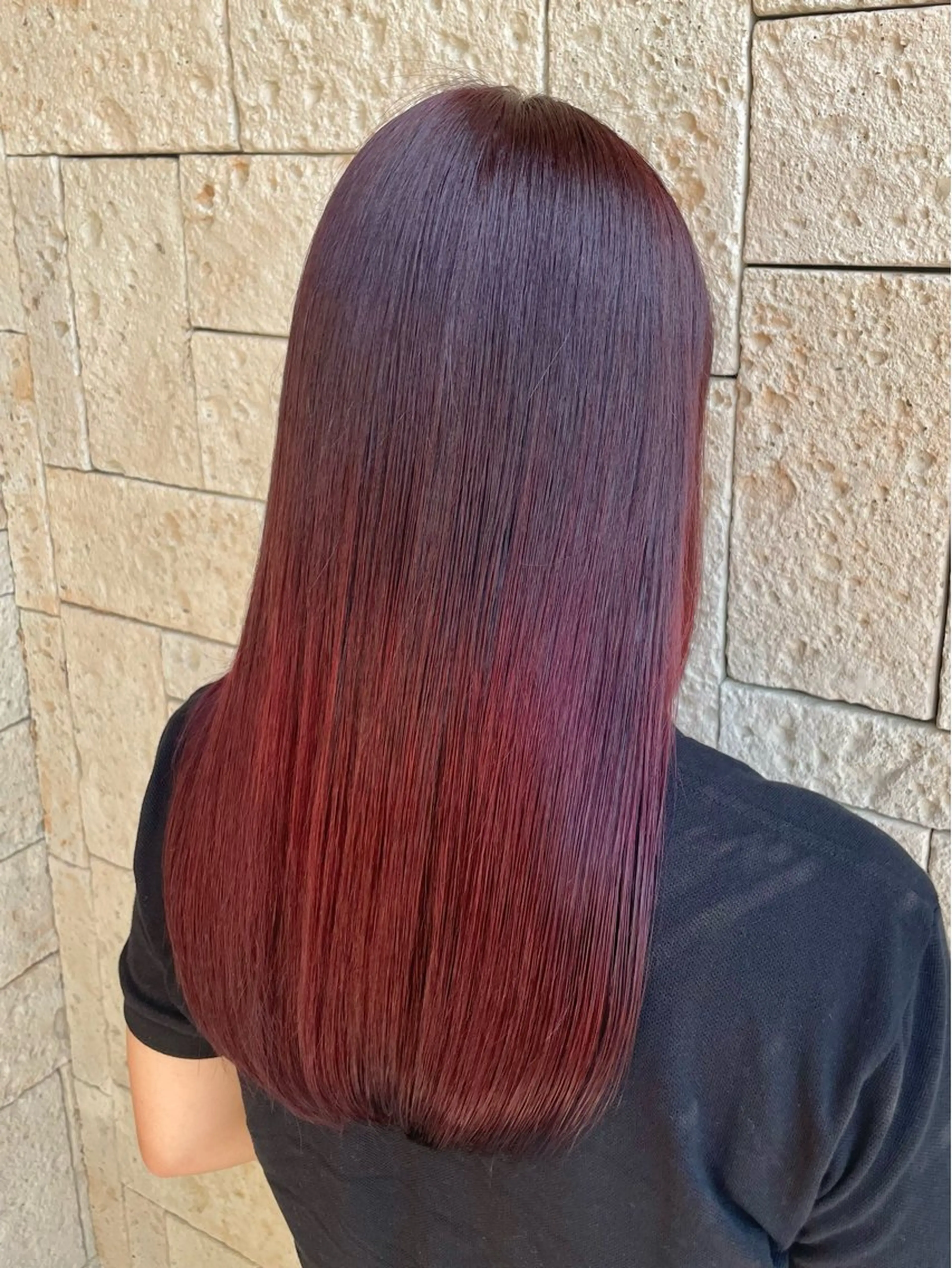 セミロング ヘアカラー トリートメント 木村 一葵のヘアスタイル