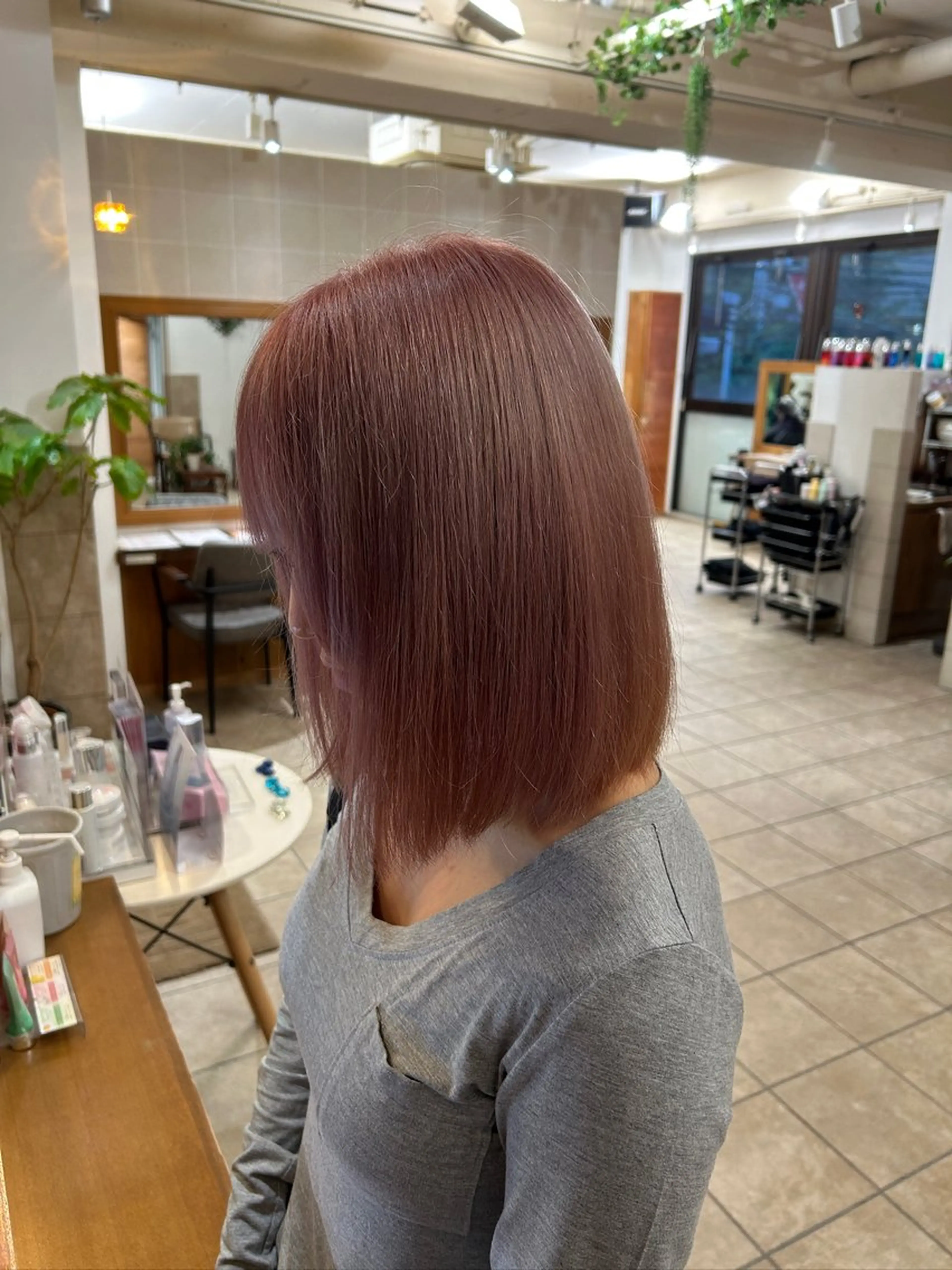 カラー ラベンダーカラー ヘアカラー 篠原 一成のヘアスタイル