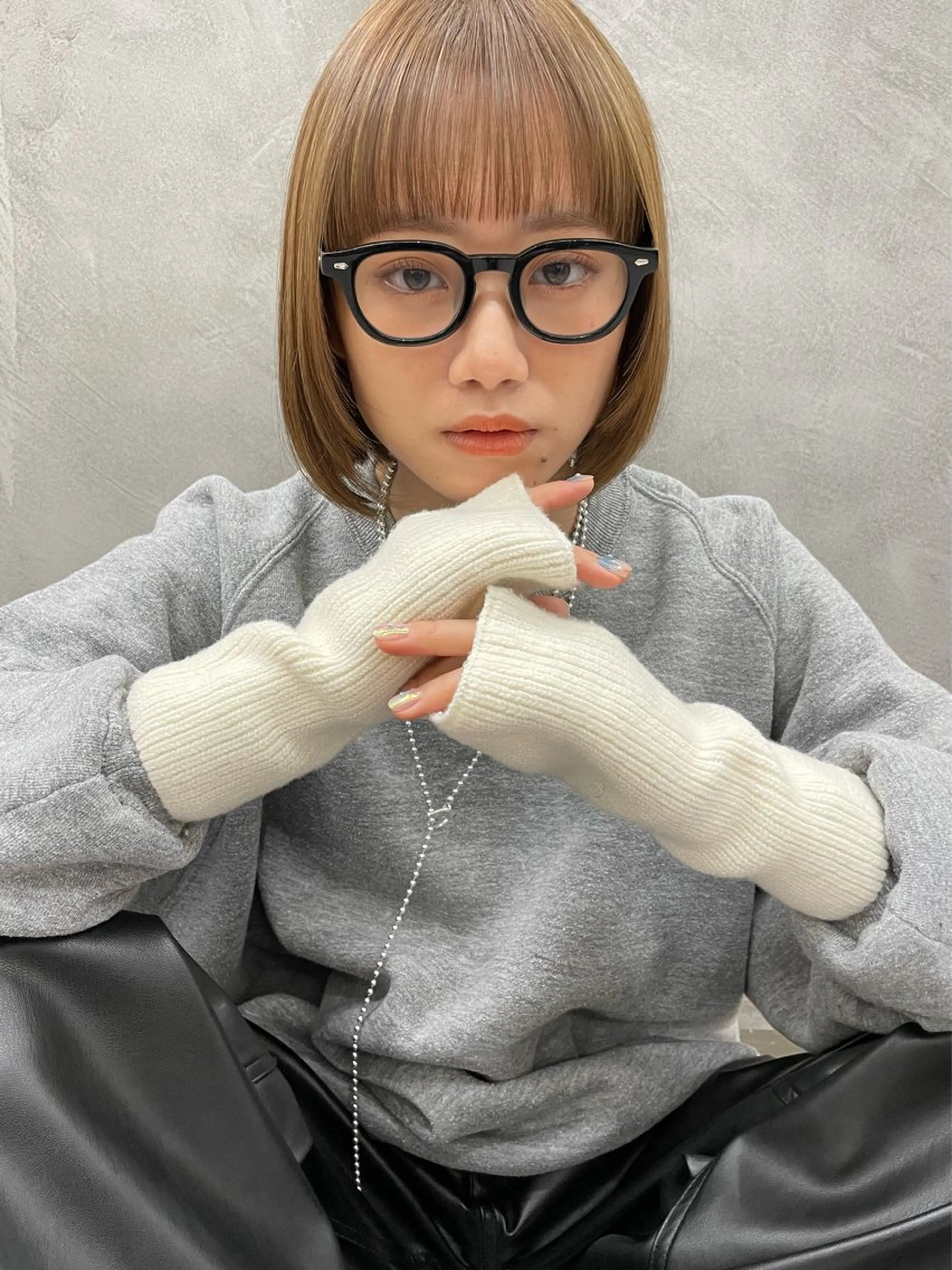 ショート くどうももか 浦和　ショート　ボブのヘアスタイル