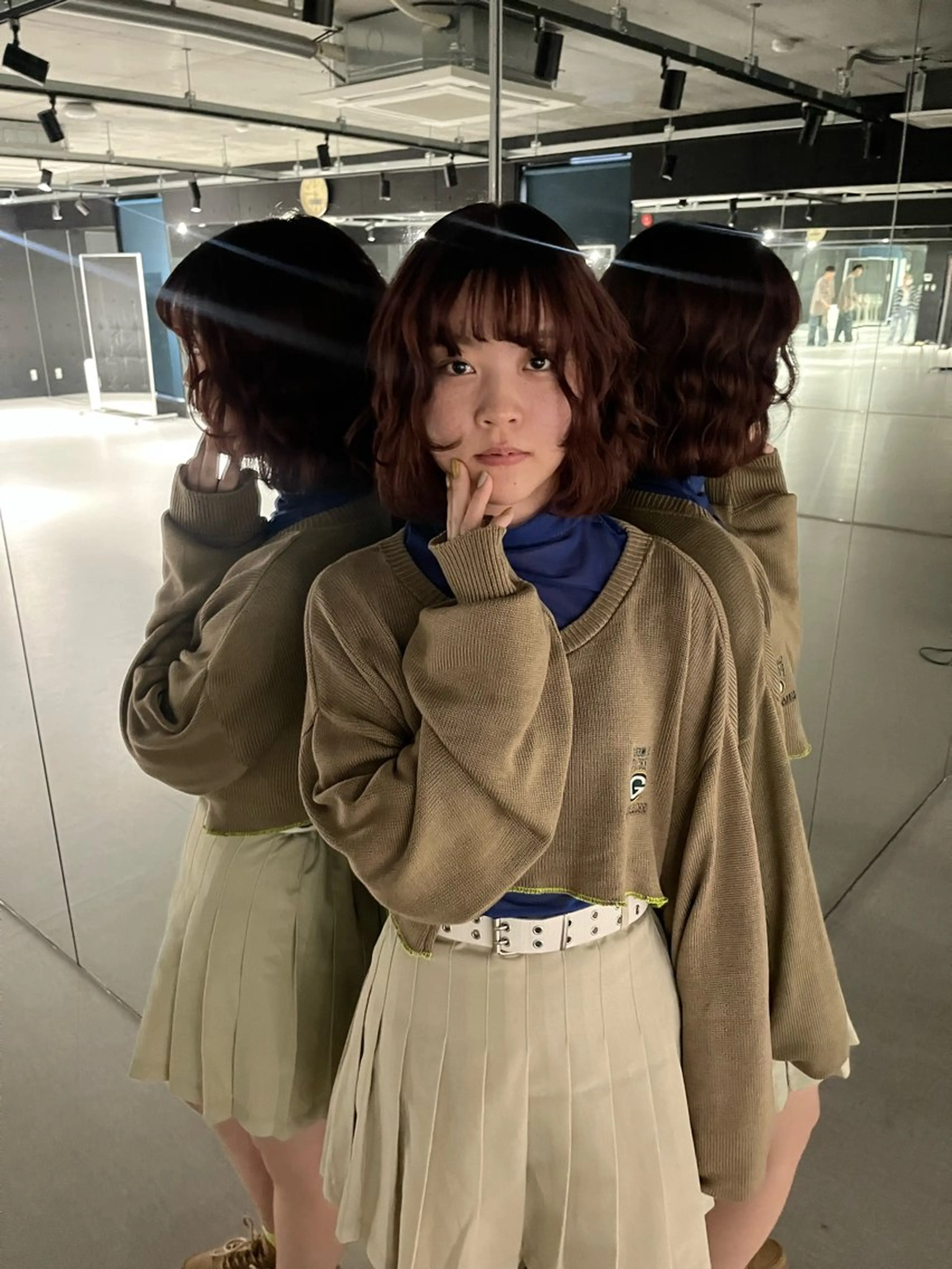 ショート ヘアアレンジ ヘアカラー トリートメント 田中 美海のヘアスタイル