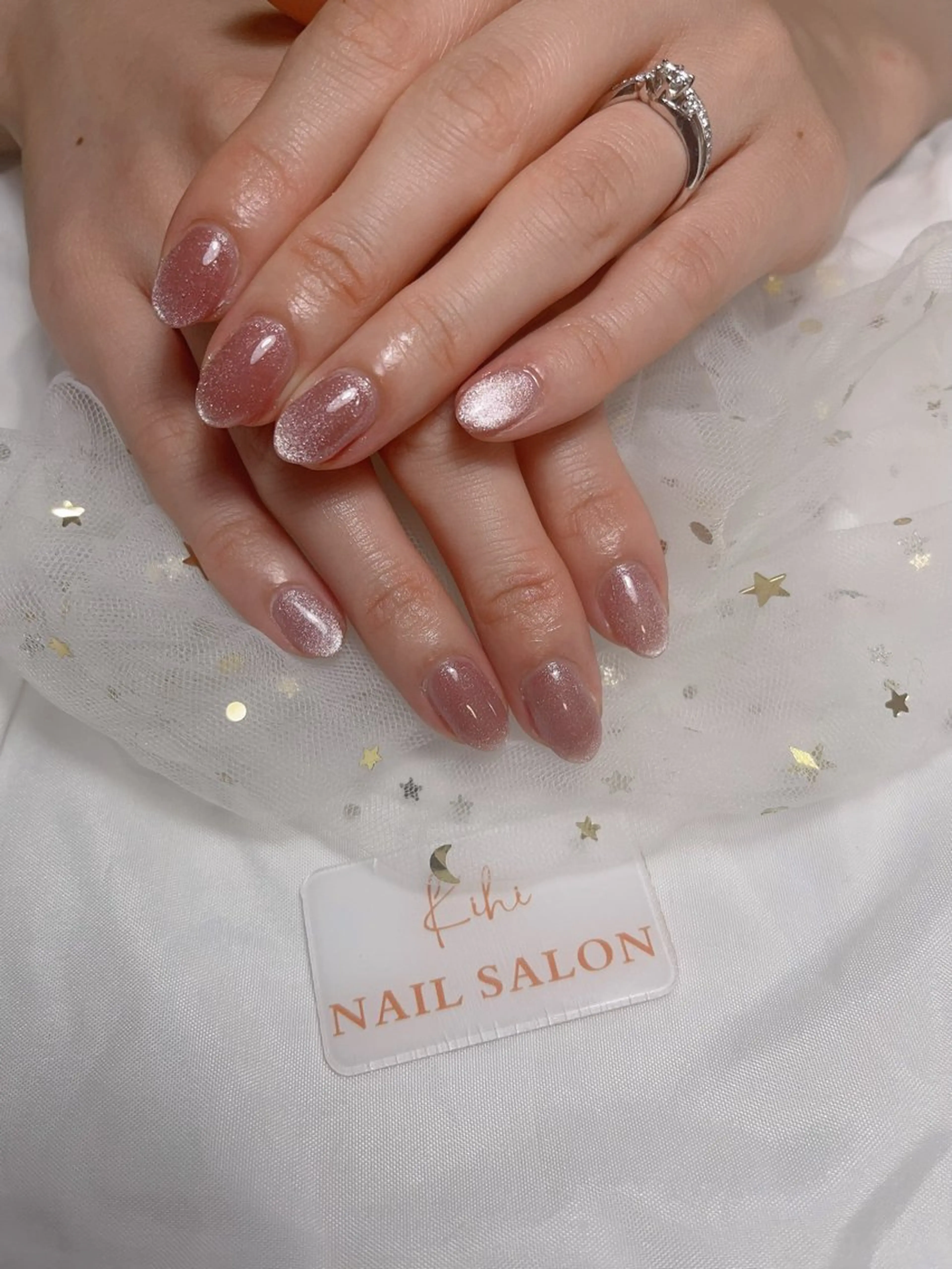 ネイル アートネイル フレンチネイル ジェルネイル グラデーション 韓国ネイル ハンドネイル ハンドケア さくら💮💮 【オフ無料】のネイルデザイン