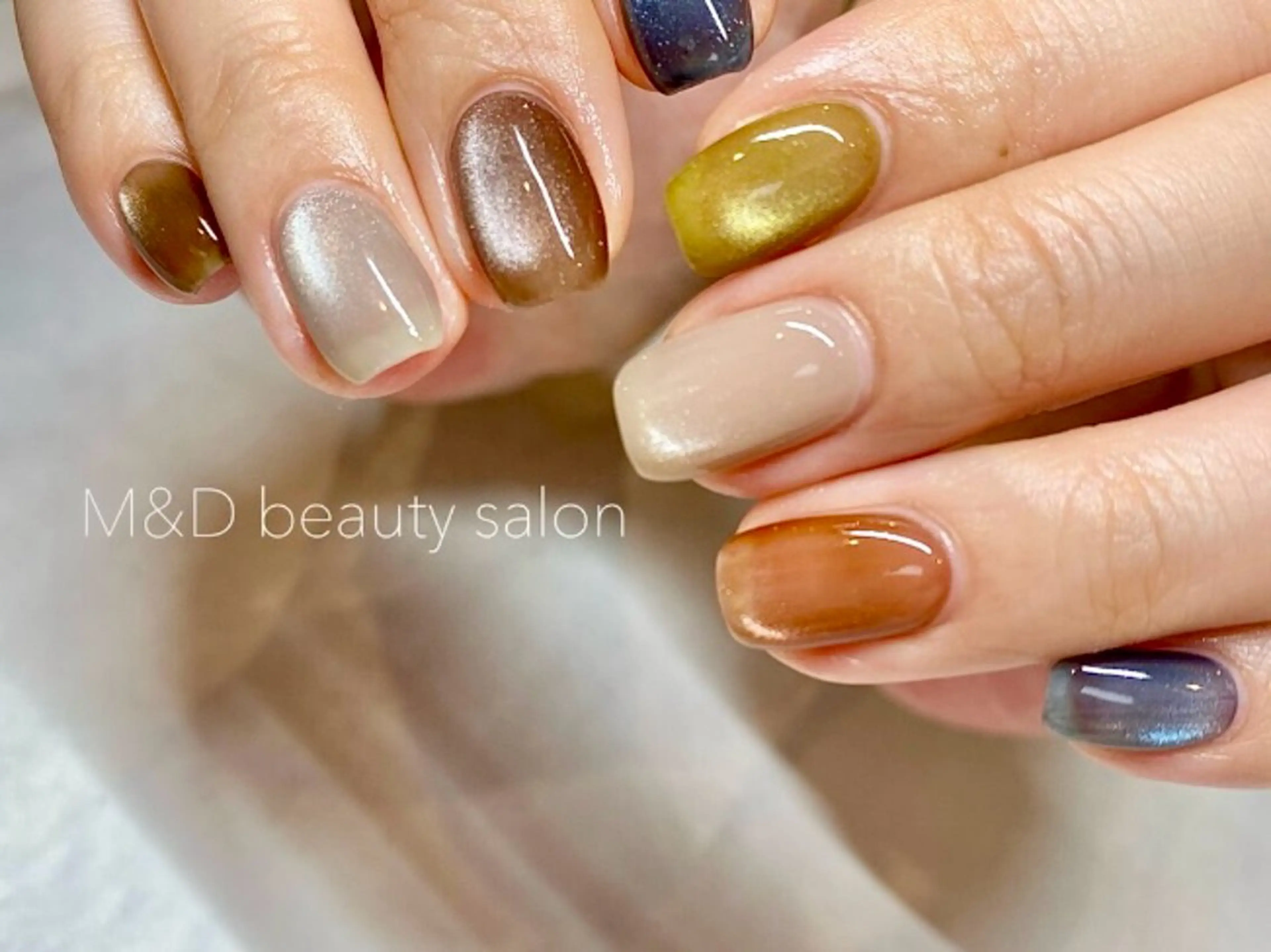 ネイル ハンドネイル M&D BeautySalon銀座店所属・M&D 銀座店のネイルデザイン