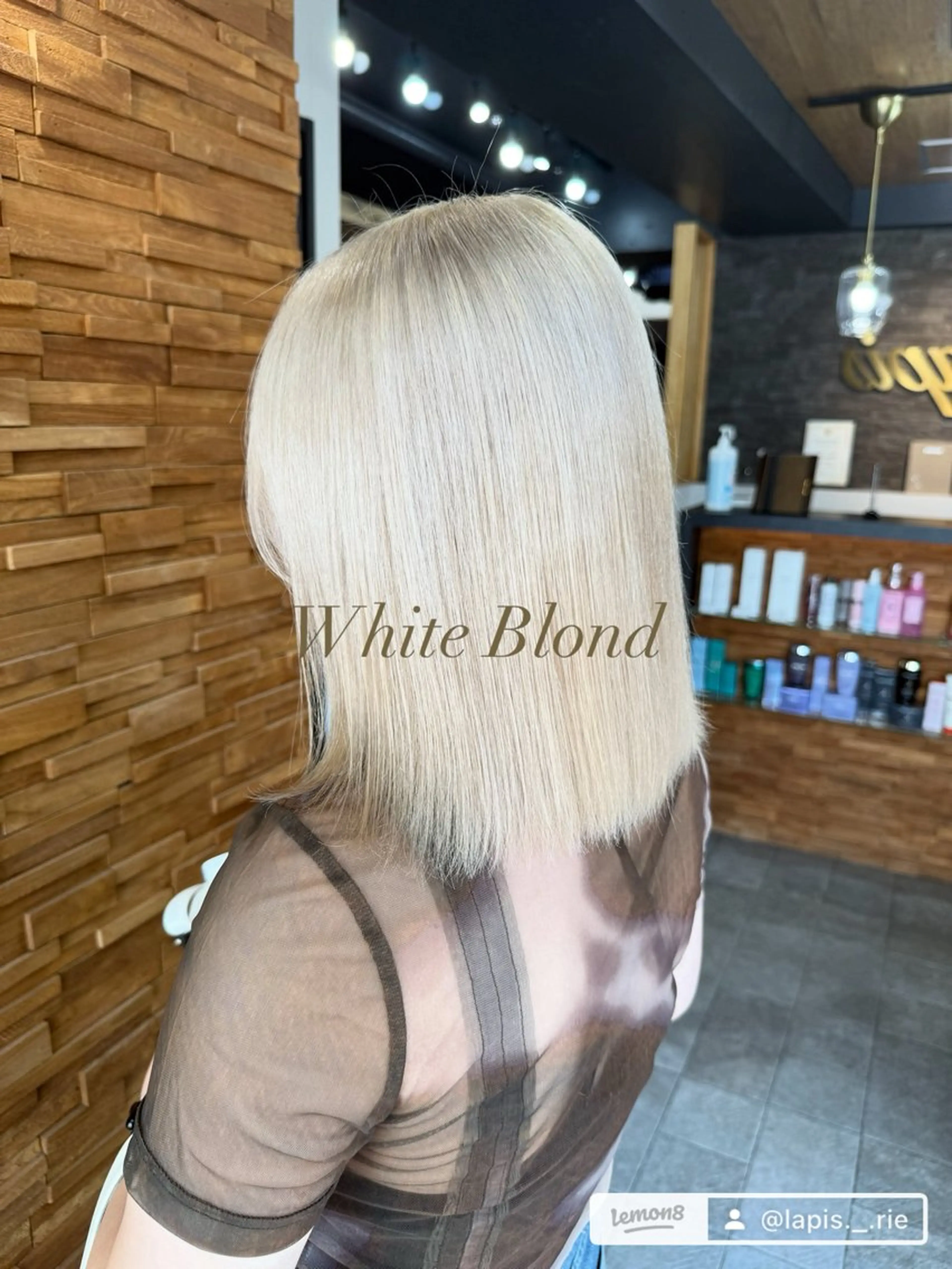 ミディアム カラー カット ヘアカラー 横浜/ケアブリーチ /人毛エクステのヘアスタイル