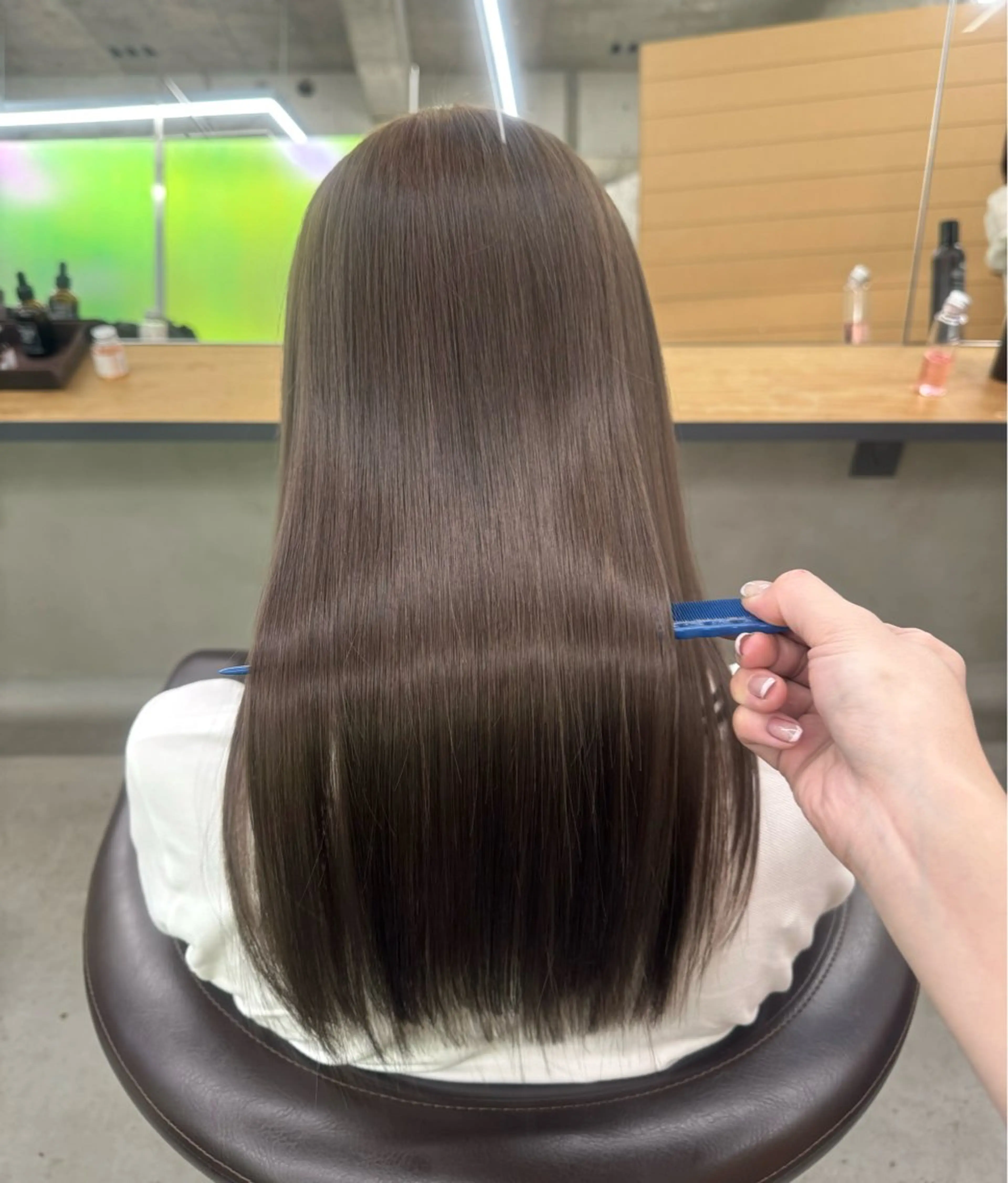 ロング カラー 髪質改善 トリートメント カット トリートメント 髪質改善×艶髪 🤍amane🤍のヘアスタイル