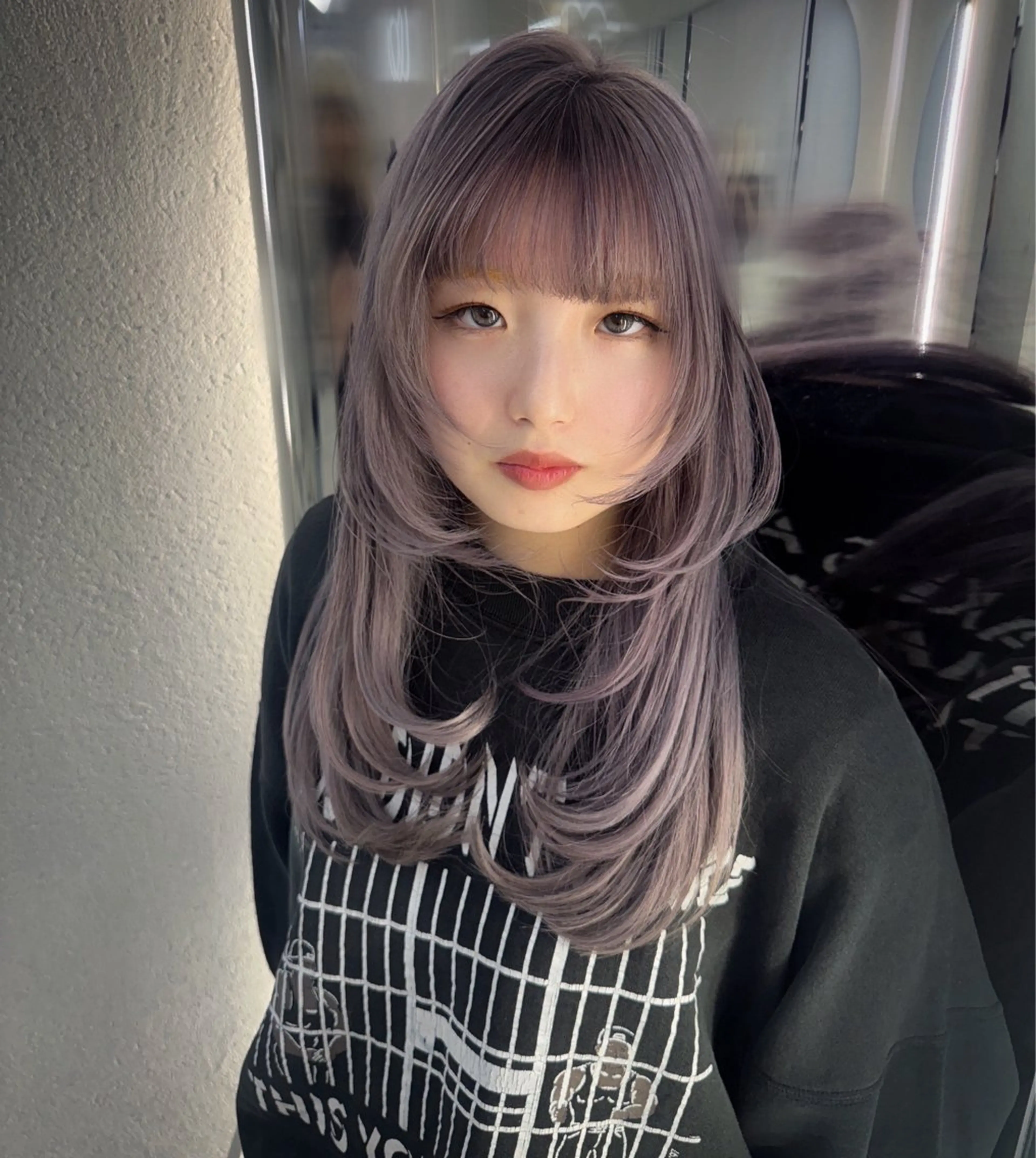 カラー ANN GAGA 心斎橋/ハイトーンのヘアスタイル