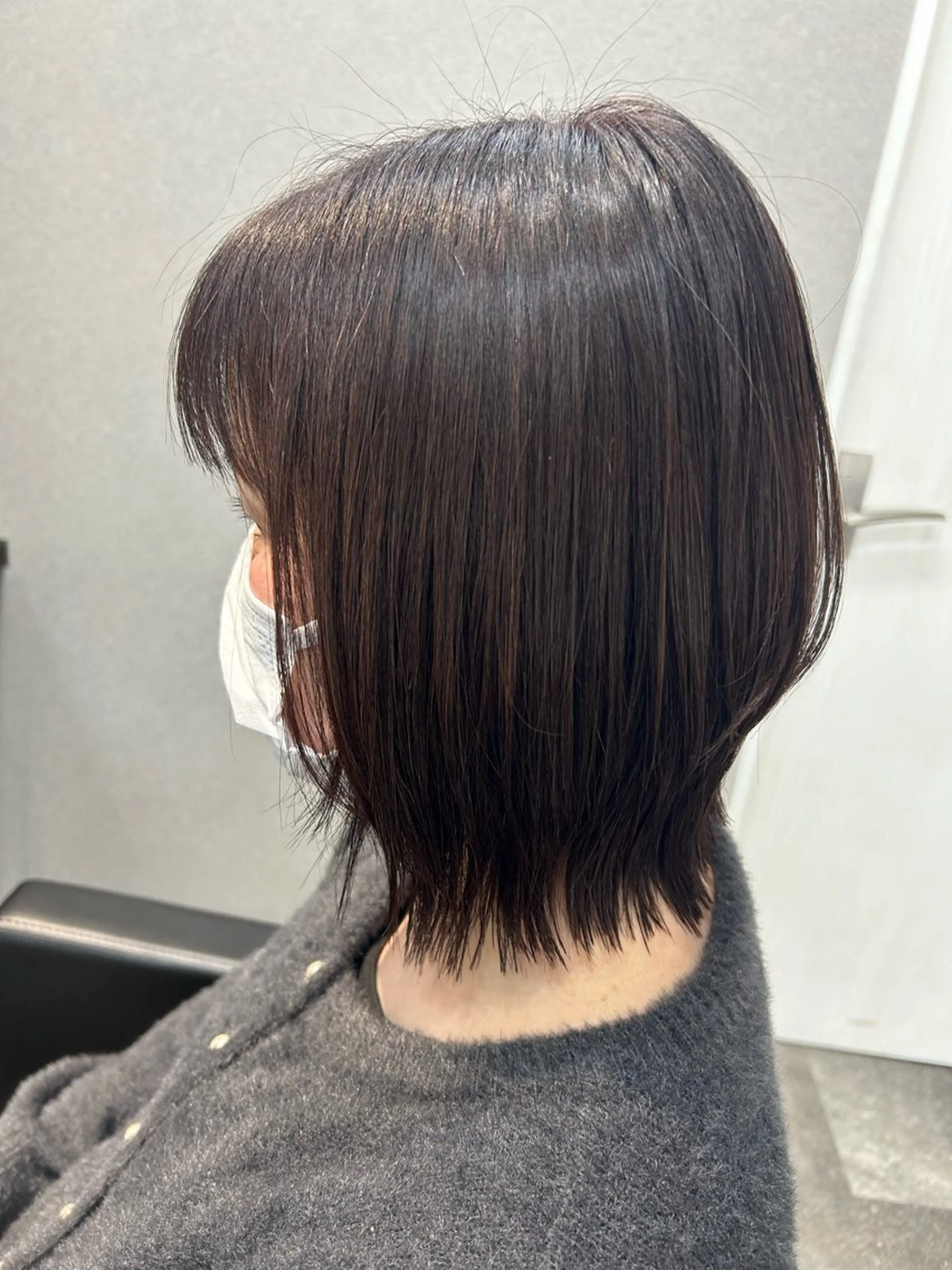 ミディアム カラー Le Lien OURAのヘアスタイル