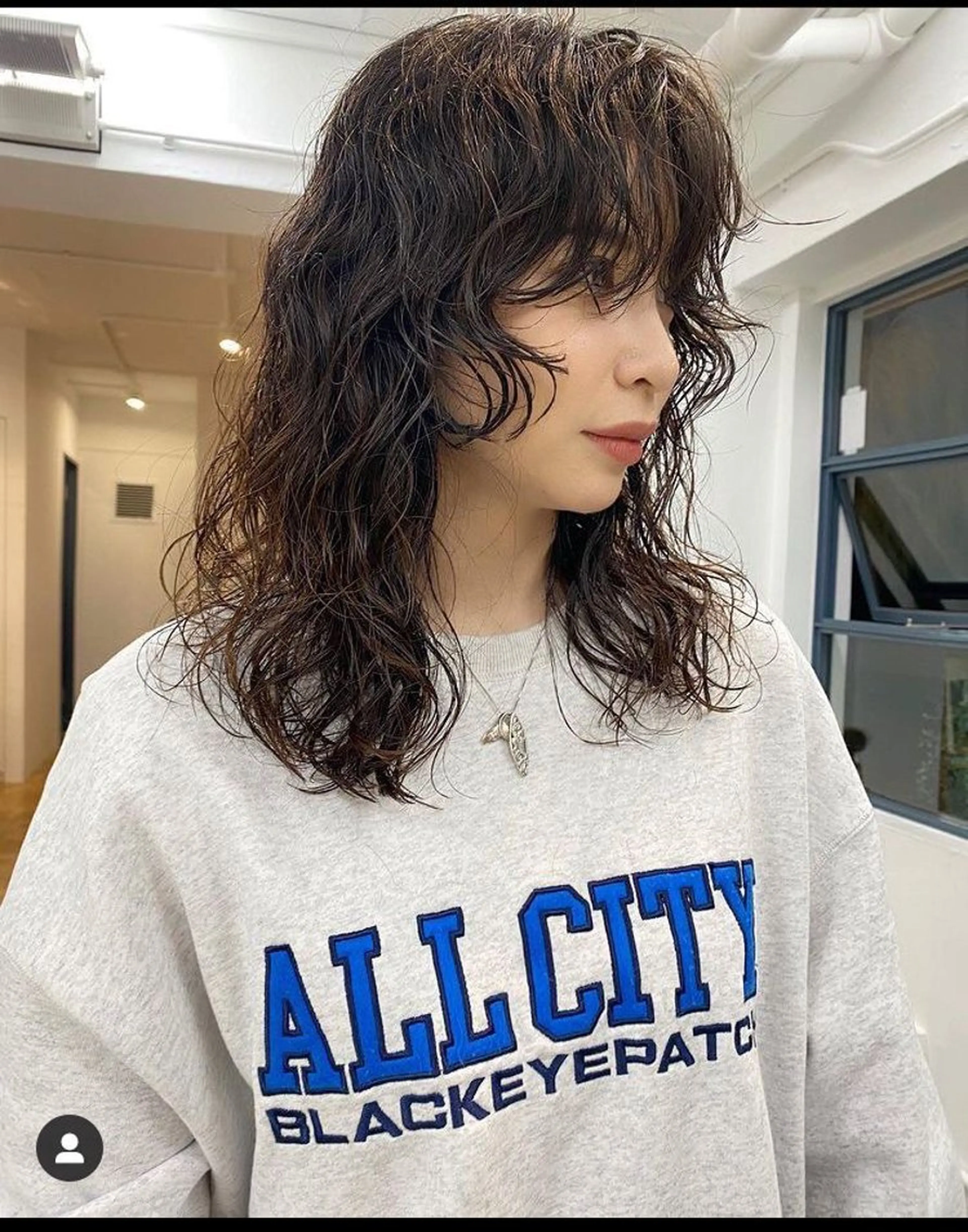 パーマ 青木 真生のヘアスタイル