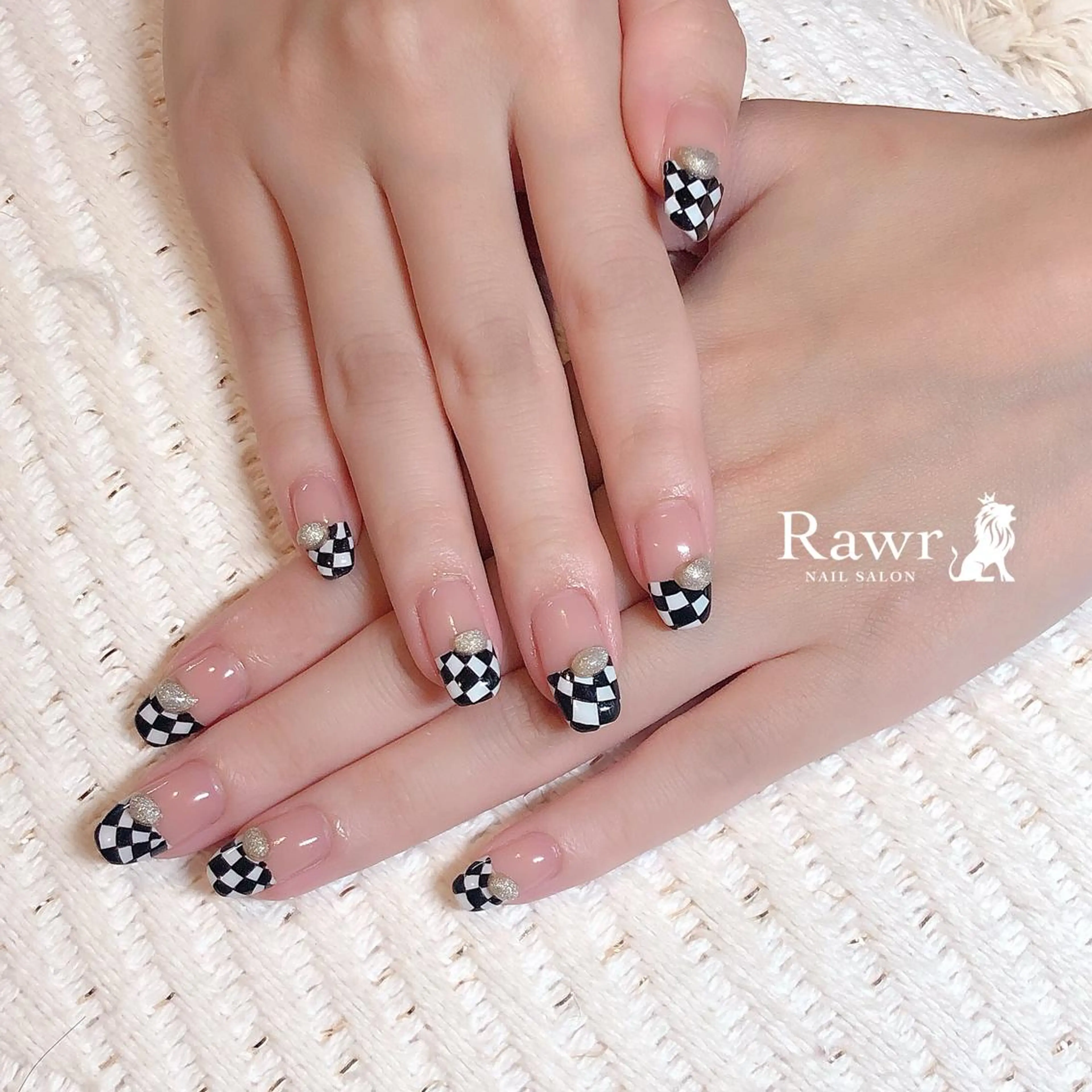 ネイル ハンドネイル Rawr / saoriのネイルデザイン