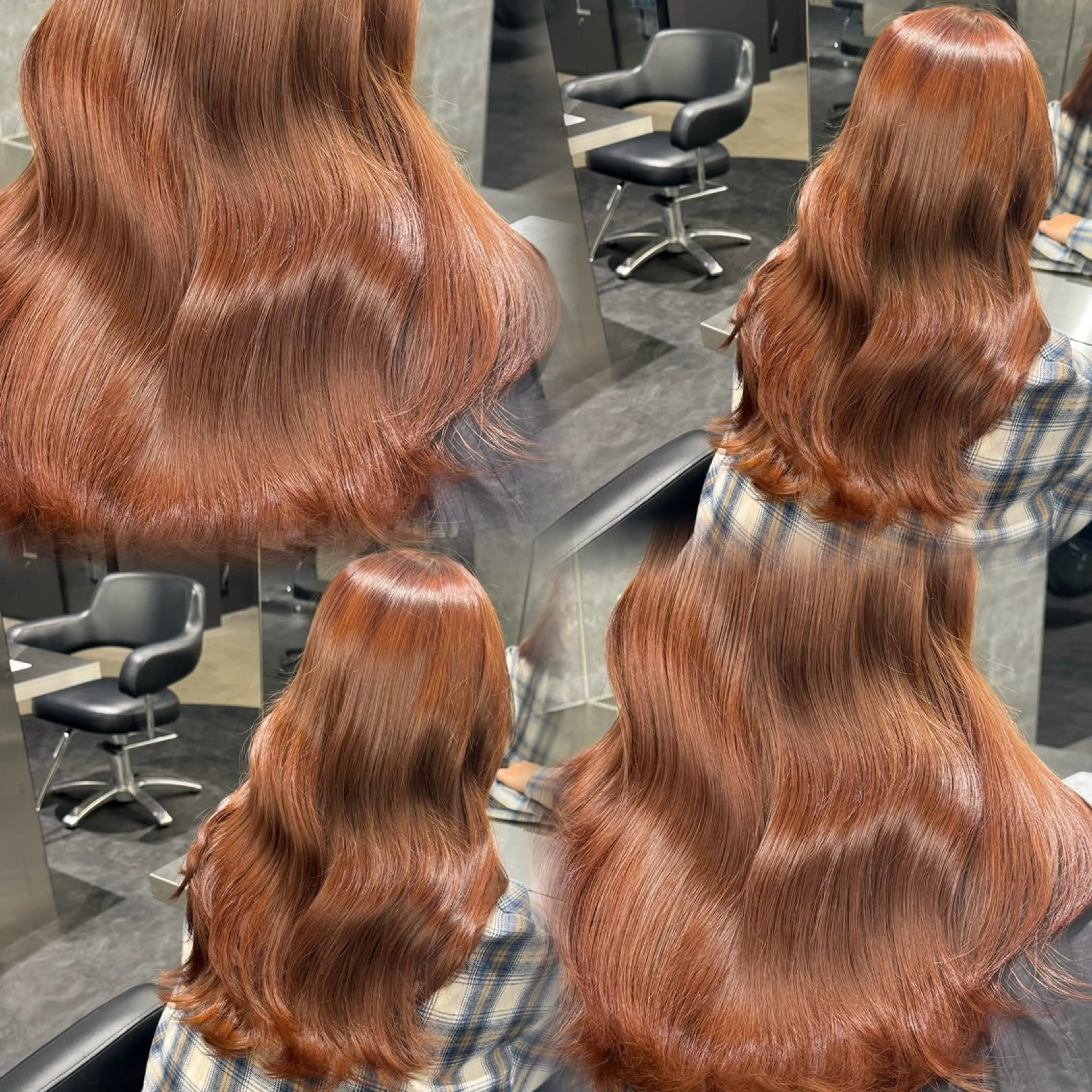 カラー ヘアカラー トリートメント 艶カラー🤍/ 韓国ヘア🎀めいのヘアスタイル