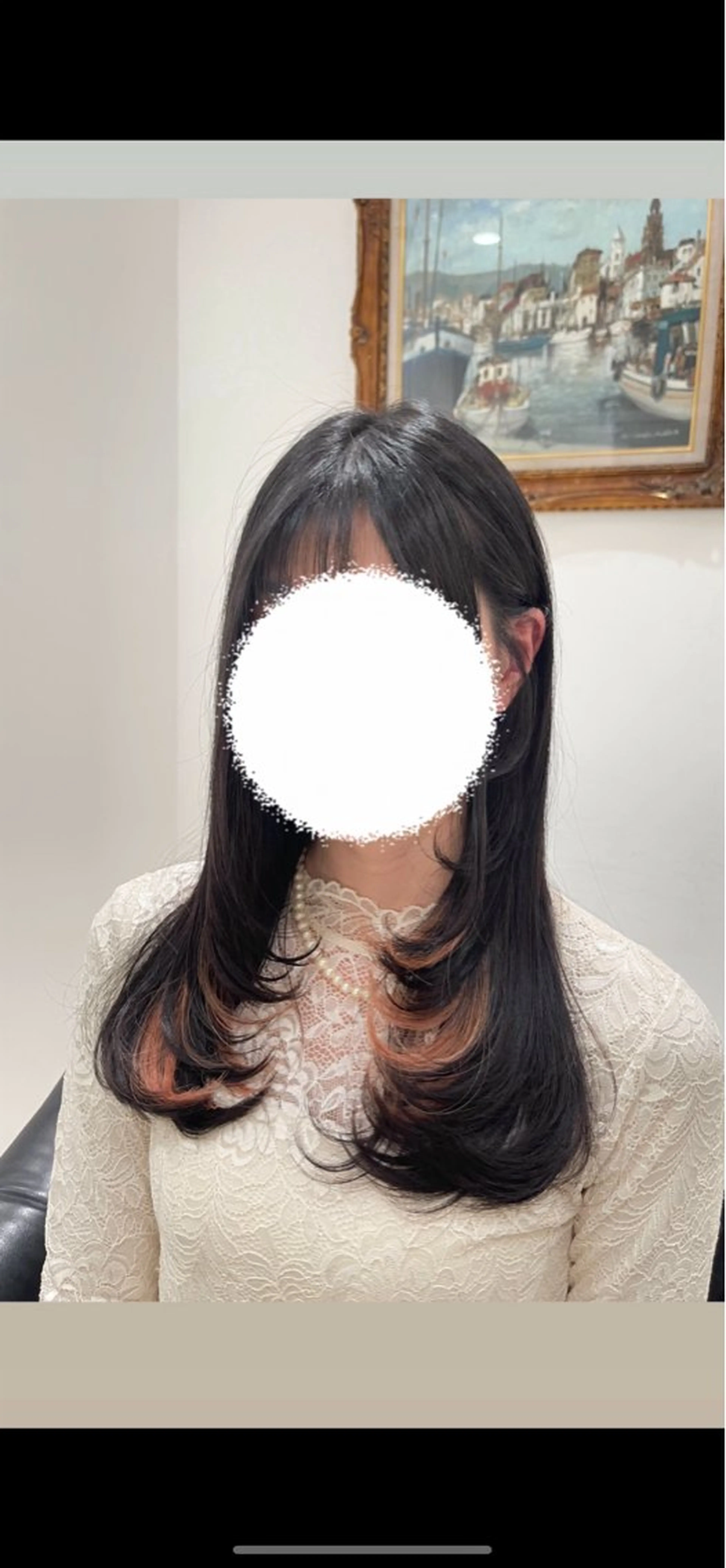 ロング 【AIR銀座】 園田萌華のヘアスタイル