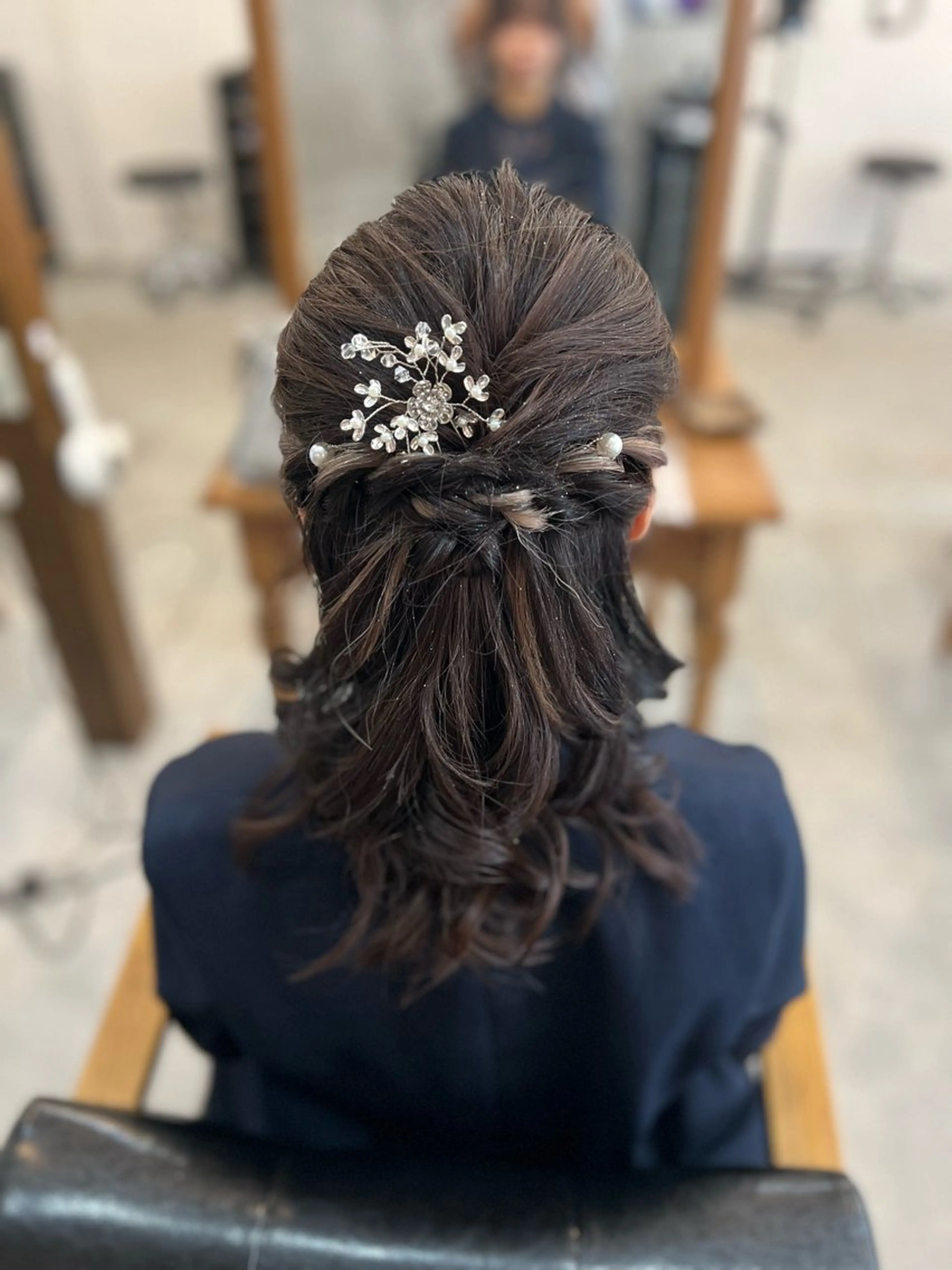 セミロング ヘアセット Style Tのヘアスタイル