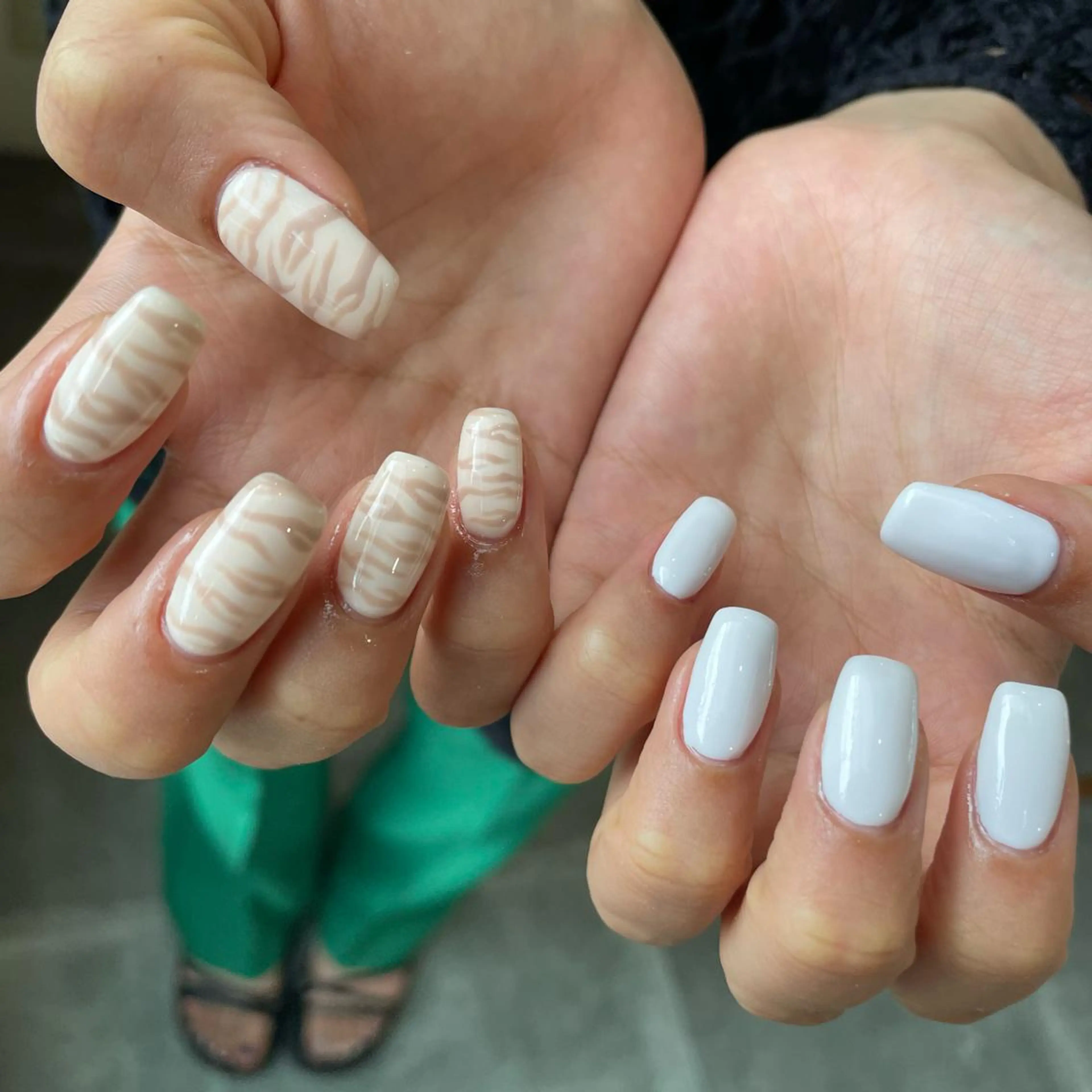 ネイル シンプルネイル SOL　nail イマナカのネイルデザイン