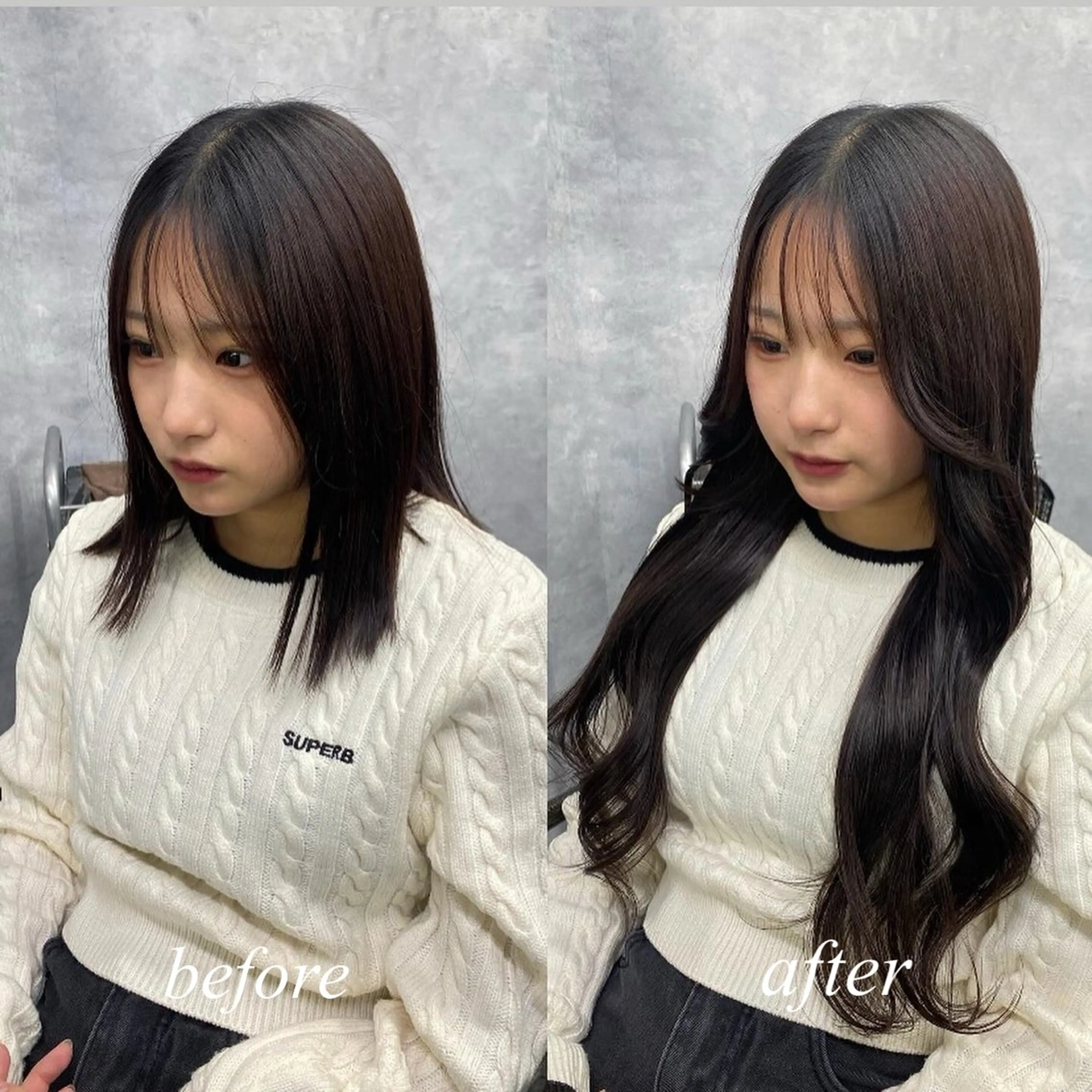 ロング エクステ&"盛れる" 艶髪✨SYURIのヘアスタイル