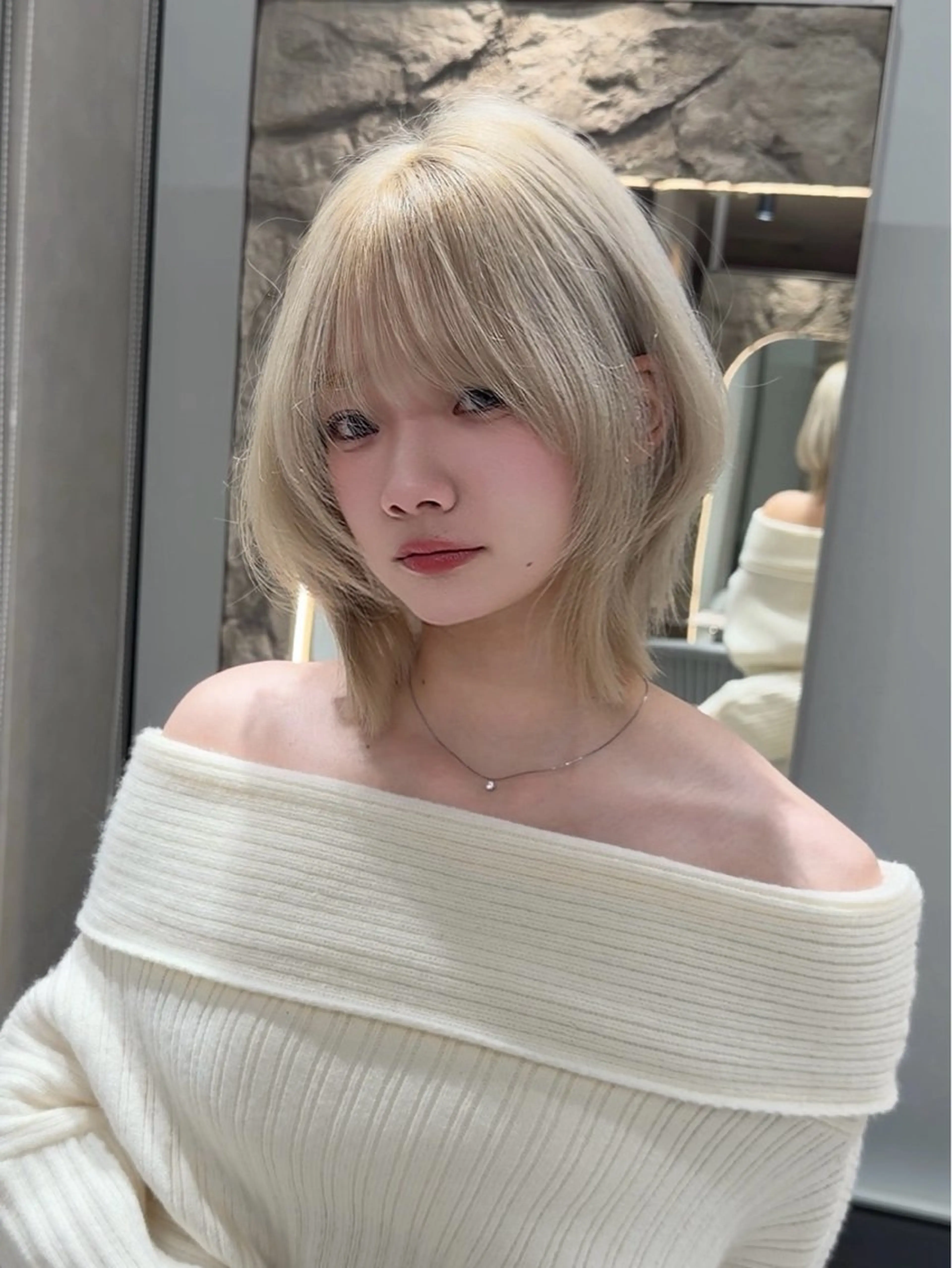 ミディアム カラー カット ヘアカラー トリートメント 🌈Hiroki🌈 福岡の愛され美容師のヘアスタイル