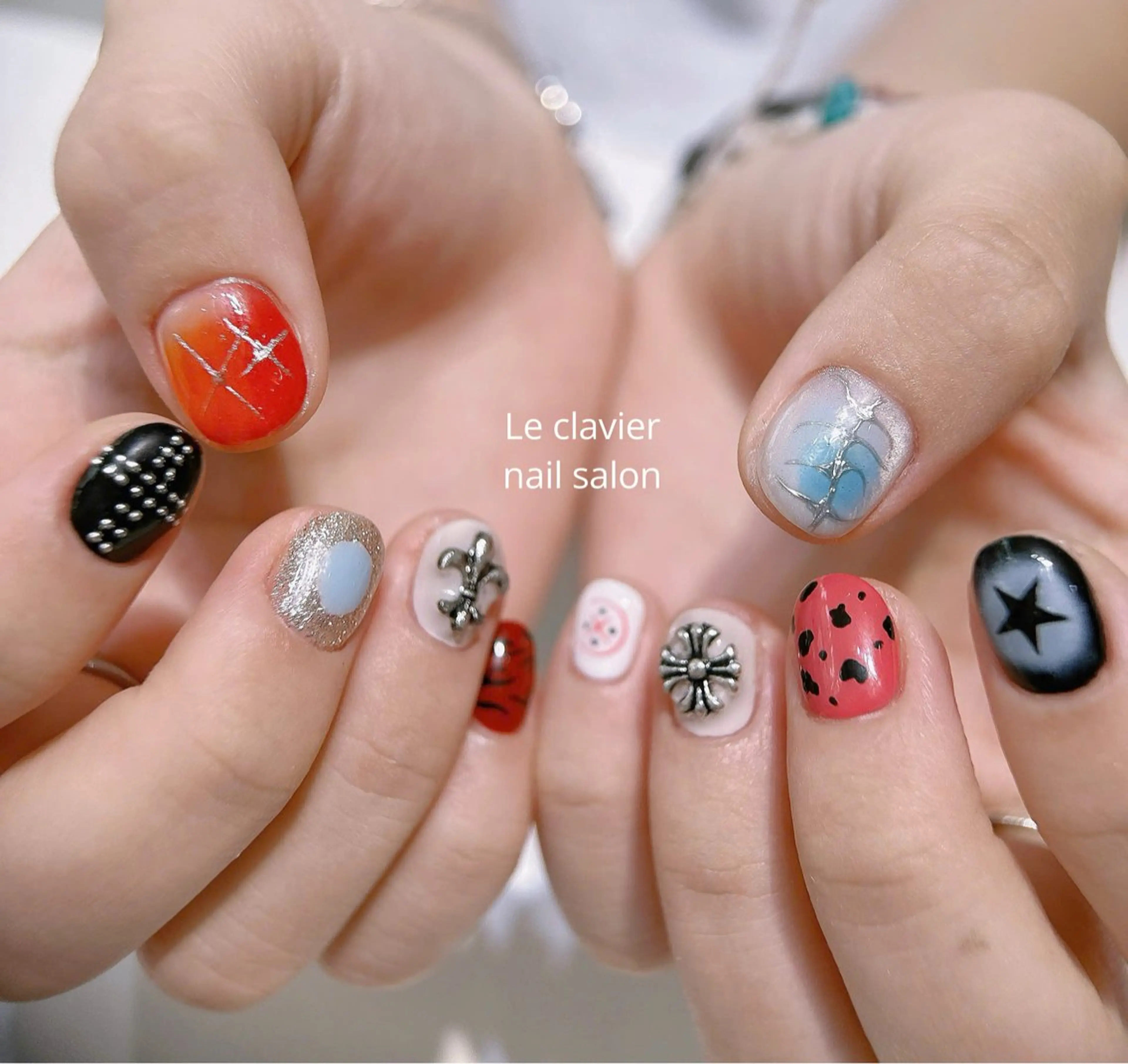 ネイル アートネイル 長さ出し ジェルネイル パラジェル スカルプネイル Mina Nailのネイルデザイン