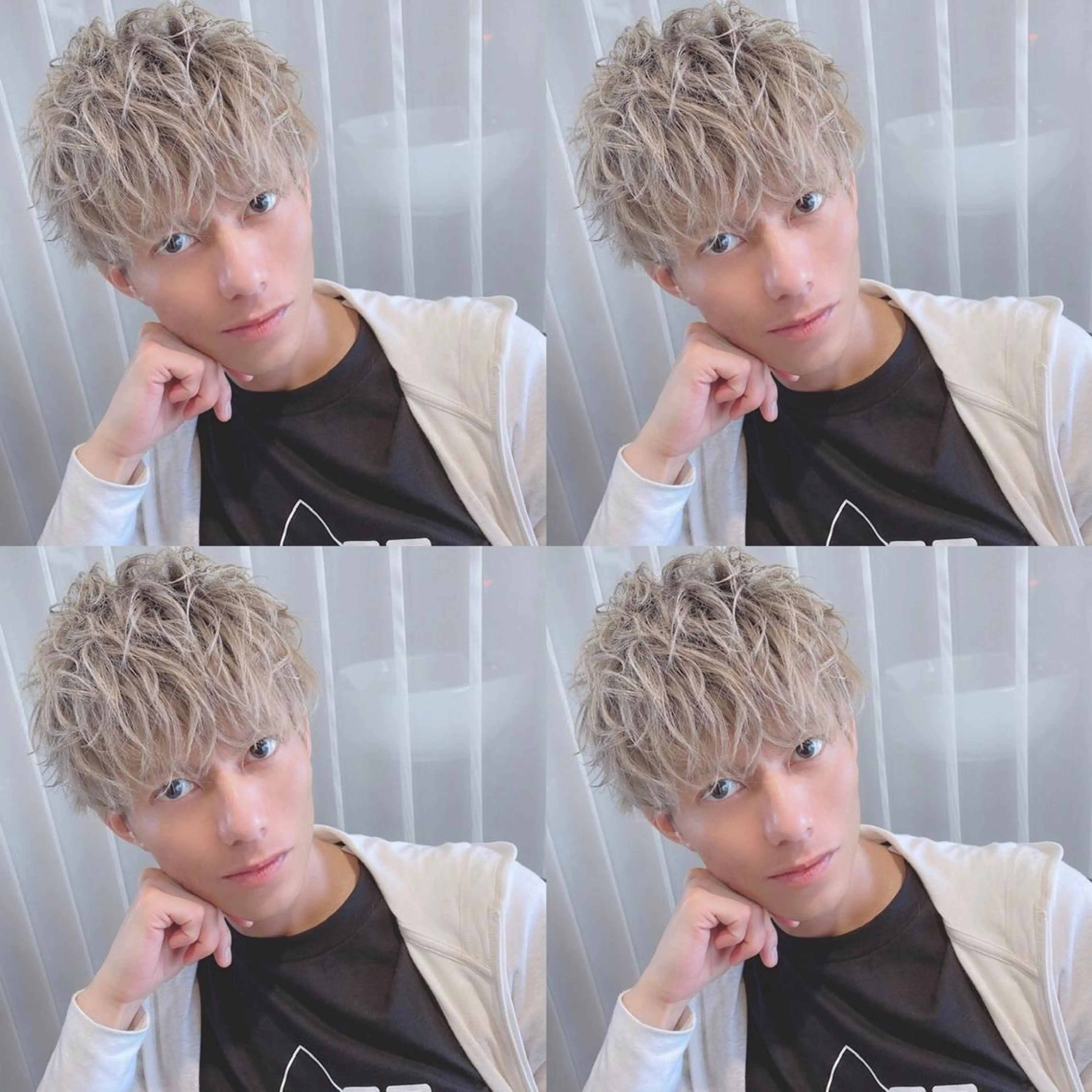 メンズダブルカラー＋トリートメントの写真