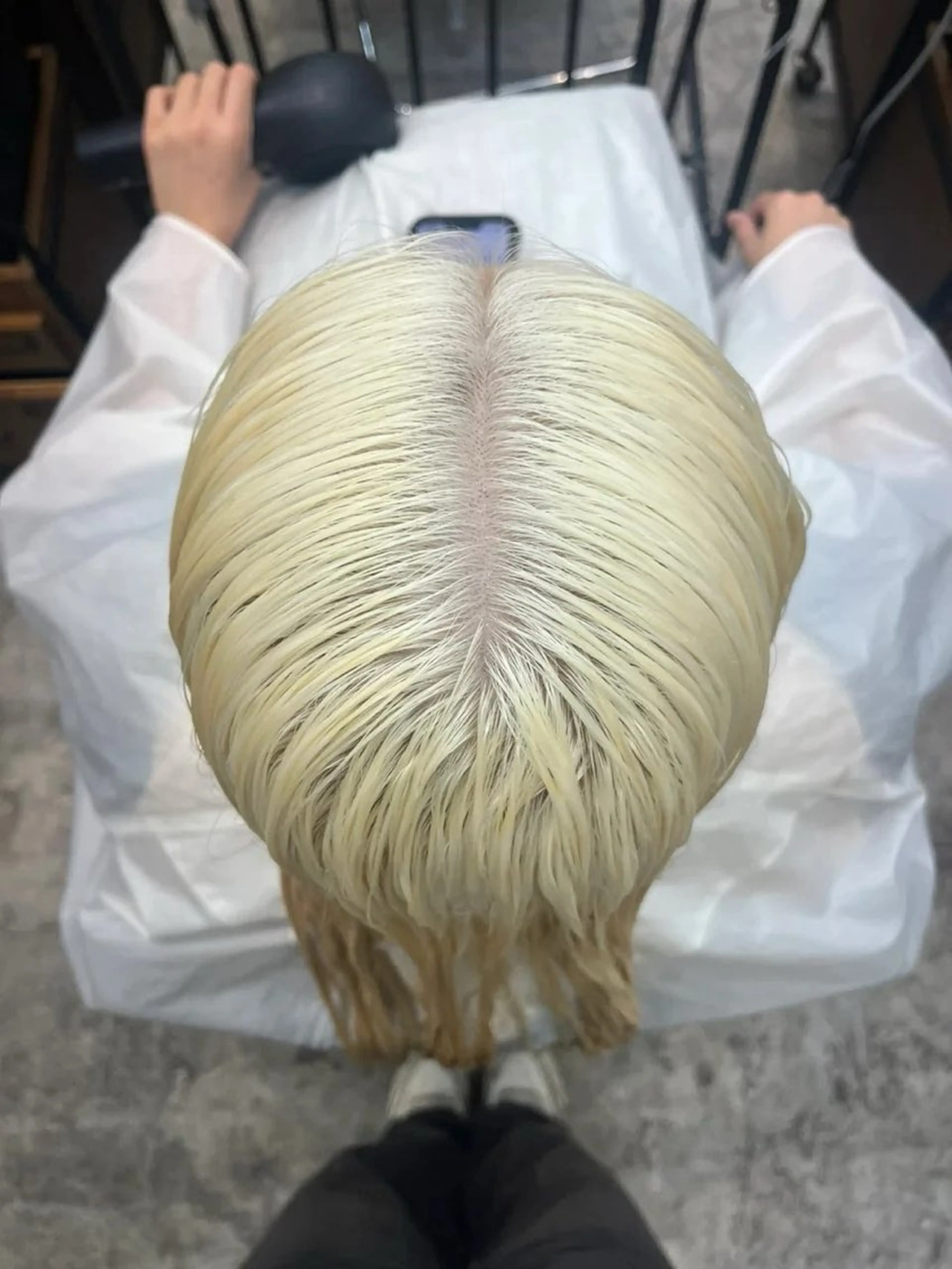 ミディアム ヘアカラー マアヤ/ハイトーン /ハイレイヤーのヘアスタイル