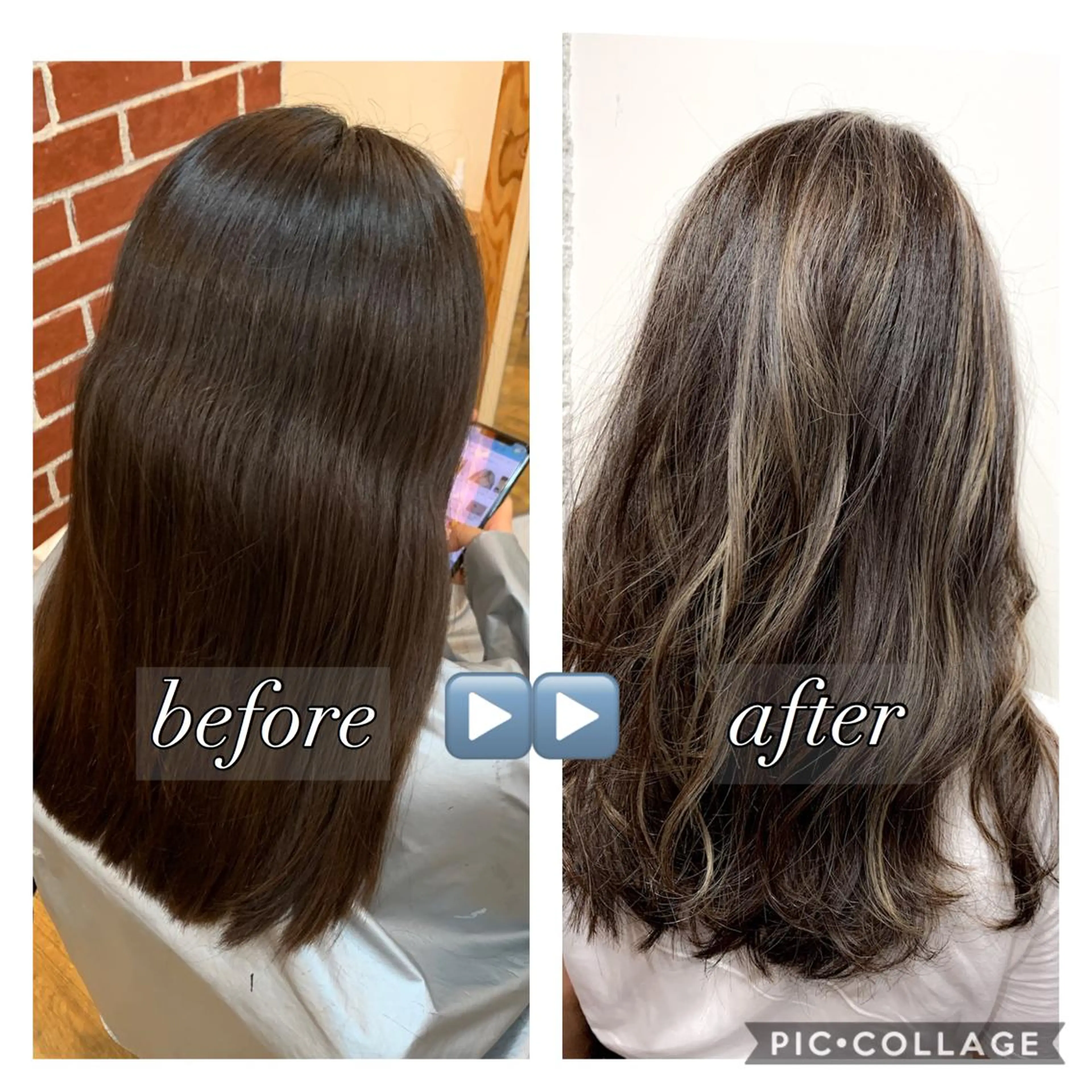 セミロング ヘアカラー トリートメント 岡崎勇人/レイヤー/ 韓国/ケラチンTRのヘアスタイル