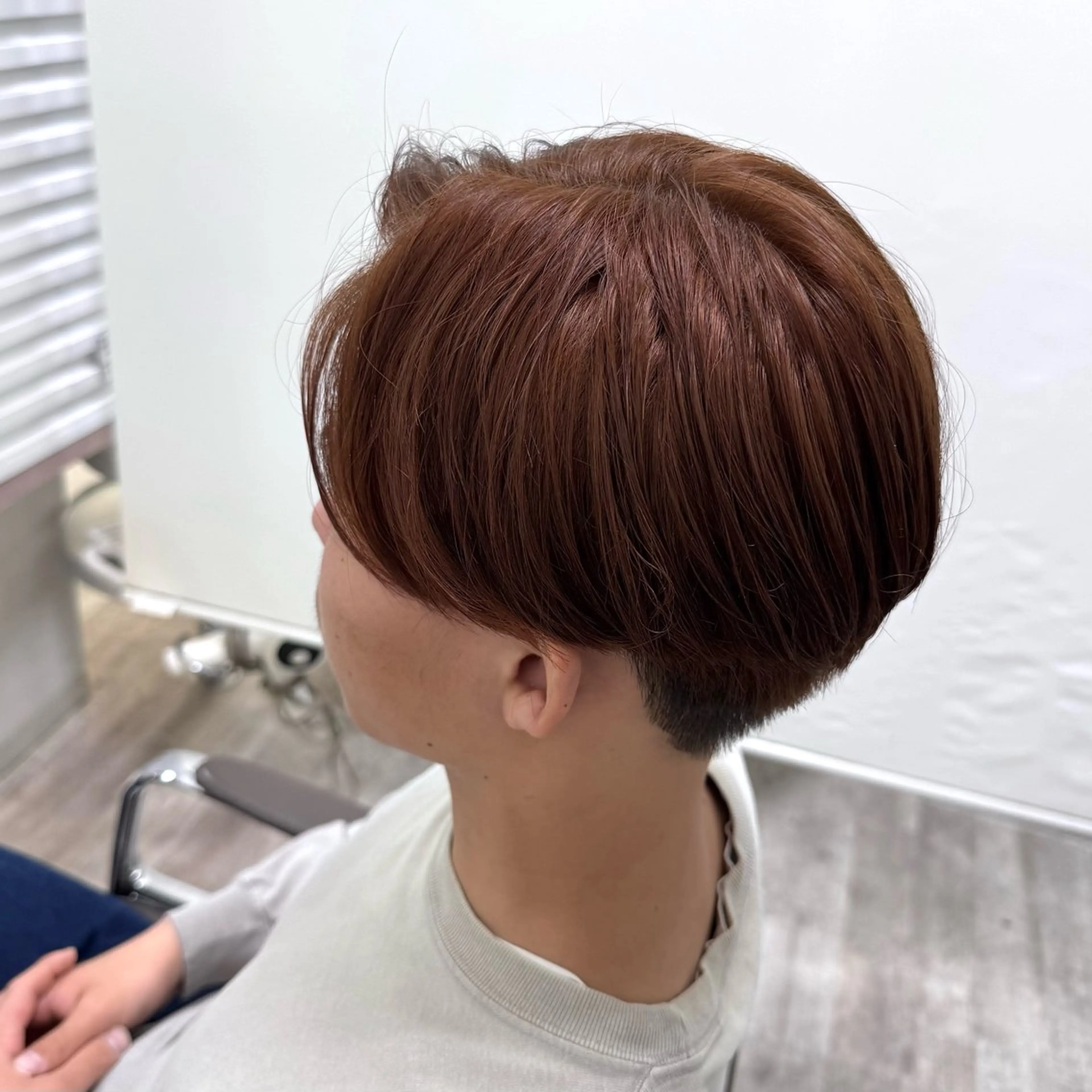 🎱メンズセンターパート➕明るめカラー🤹🏻️➕クイックトリートメント🧖‍♂️の写真