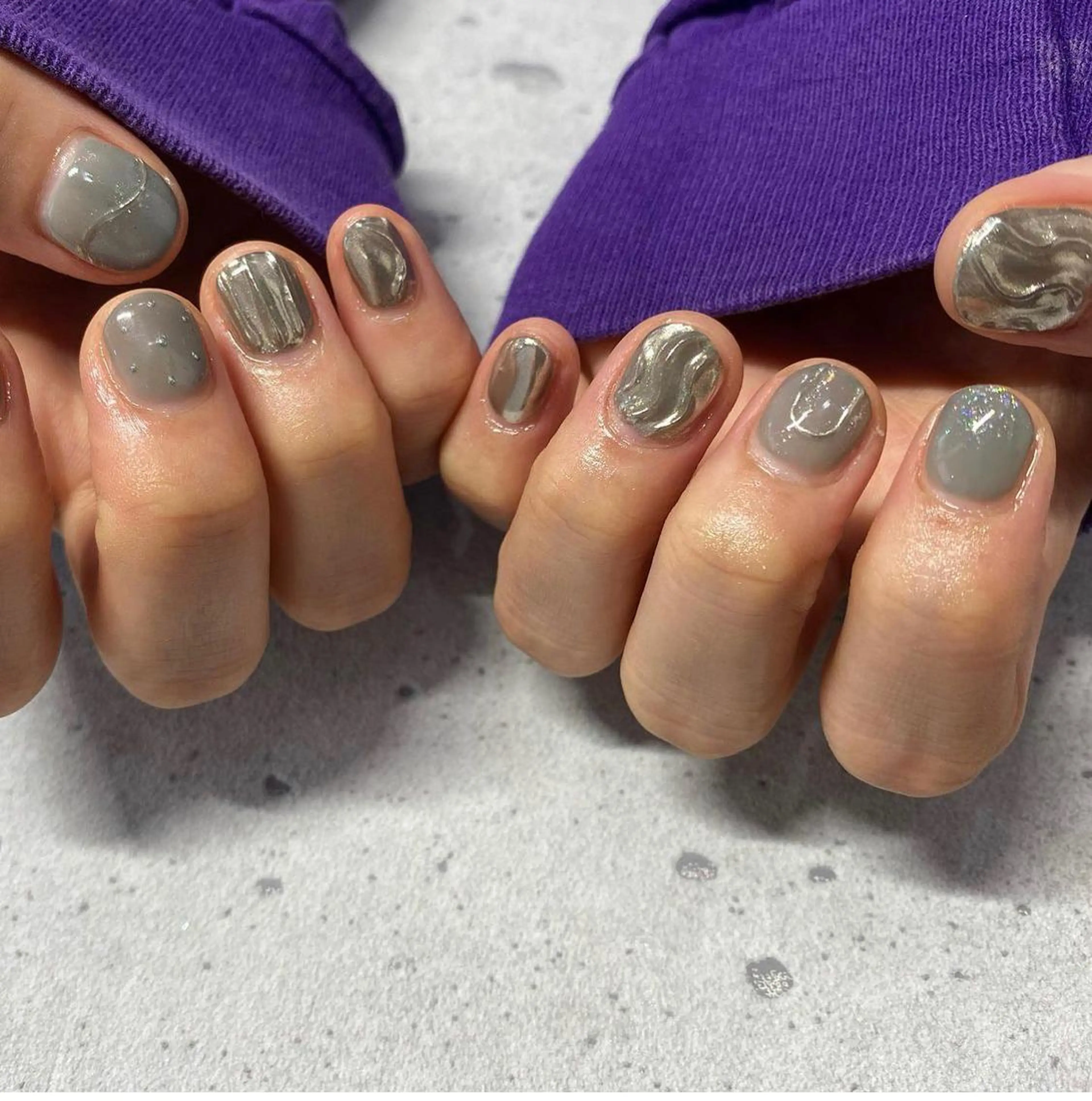 ネイル ハンドネイル 樋口 さやかのネイルデザイン