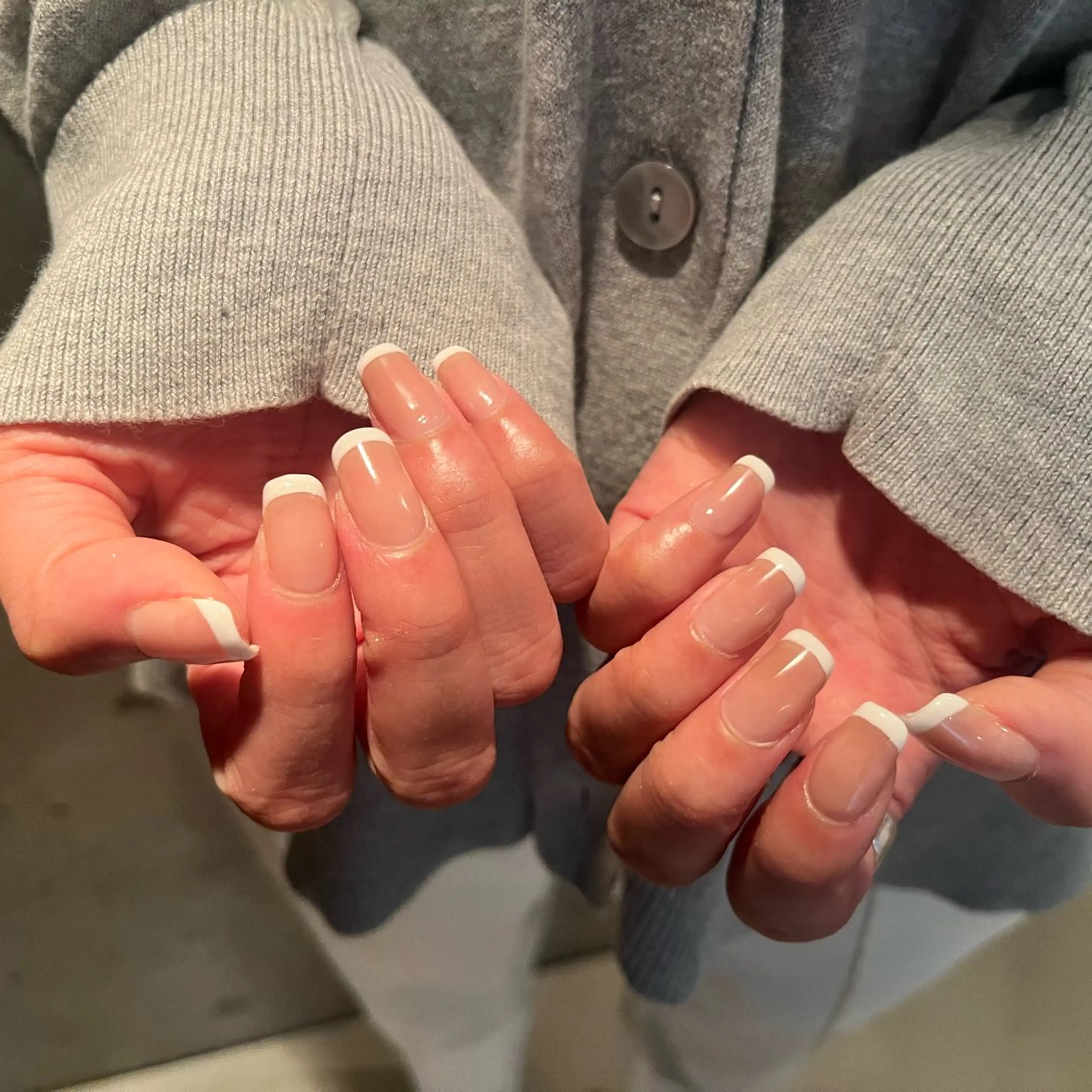 ネイル フレンチネイル ハンドネイル DariL Ayaのネイルデザイン