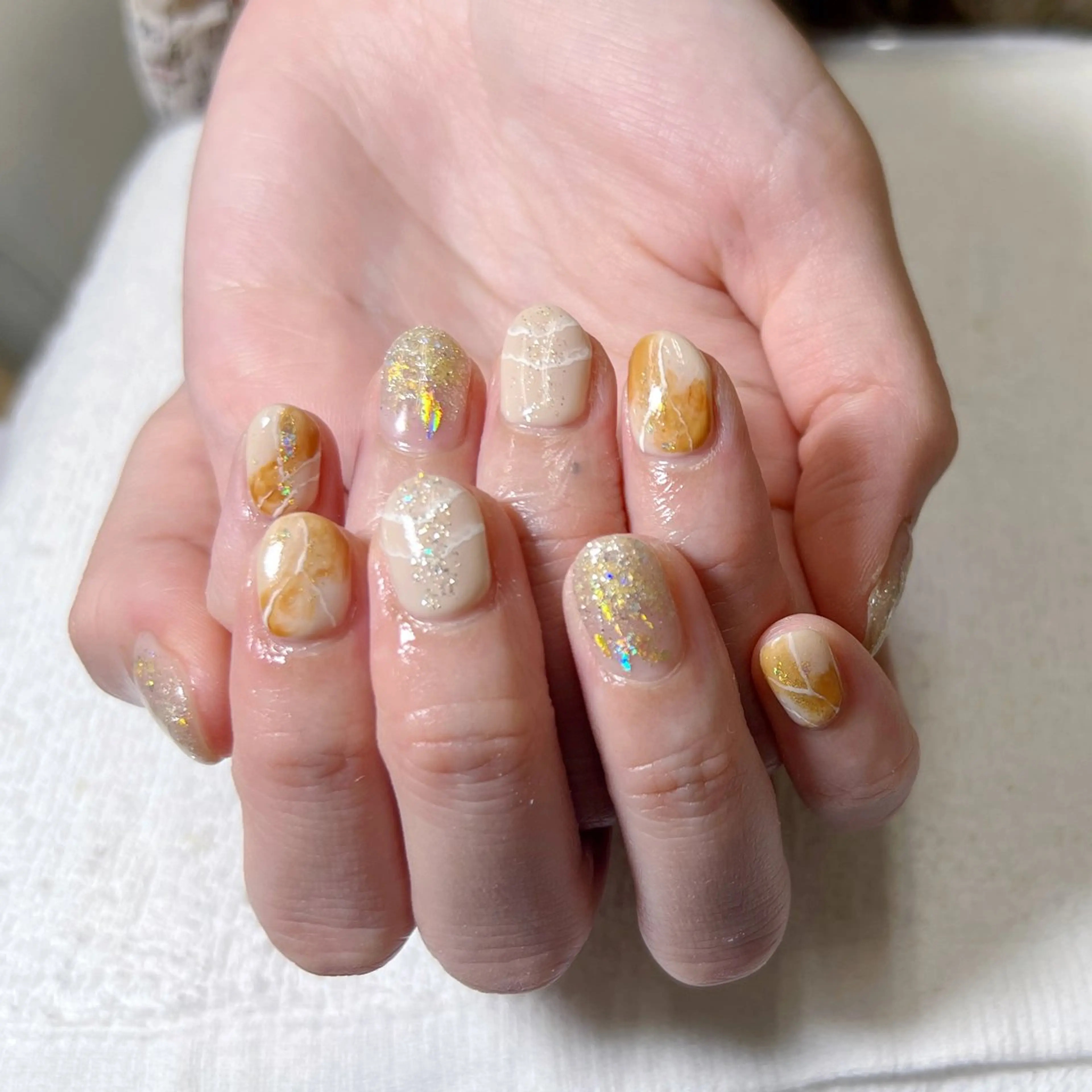 ネイル ハンドネイル Iwamori Yueのネイルデザイン