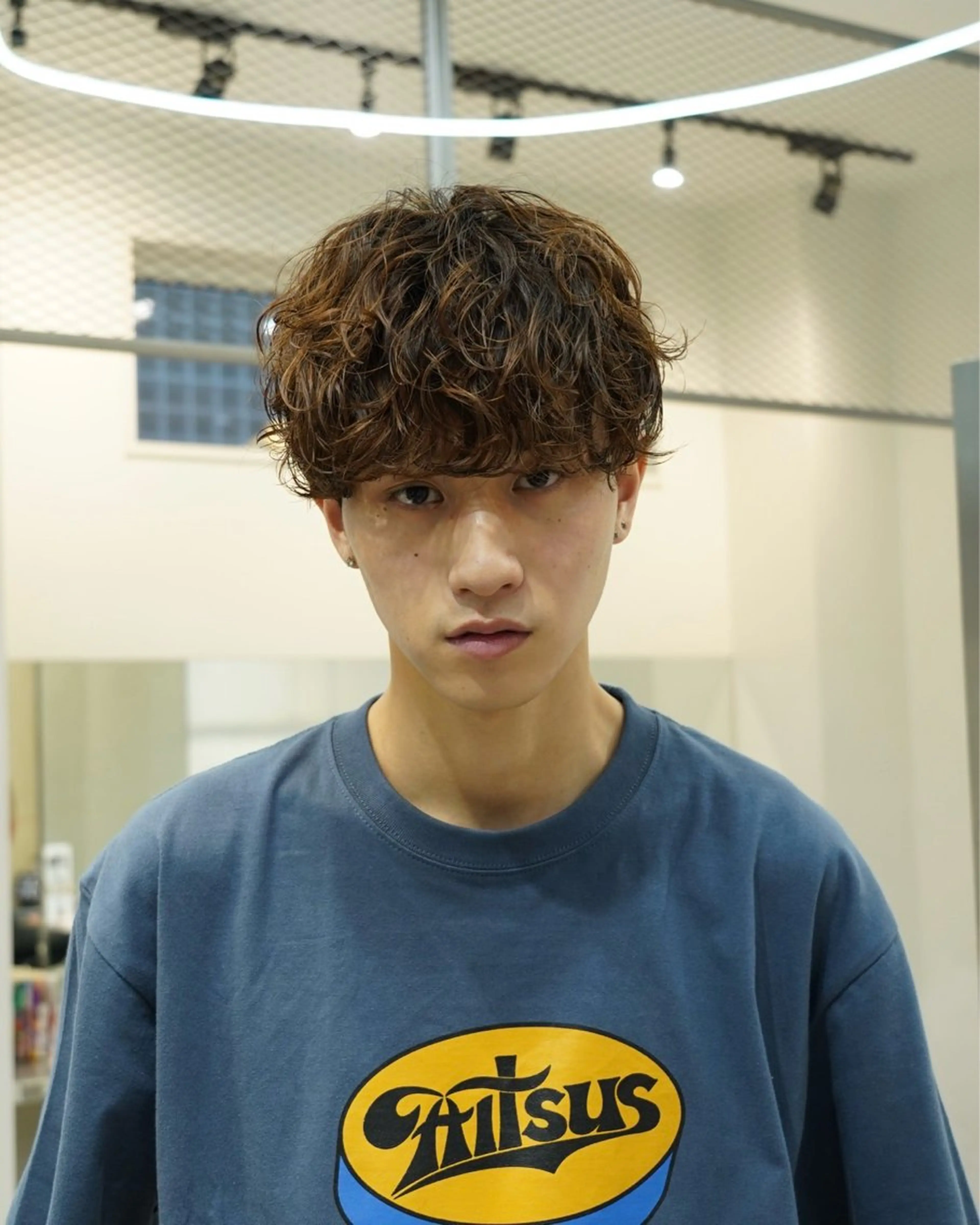 メンズ カット パーマ fifth春山 凜乃介のヘアスタイル