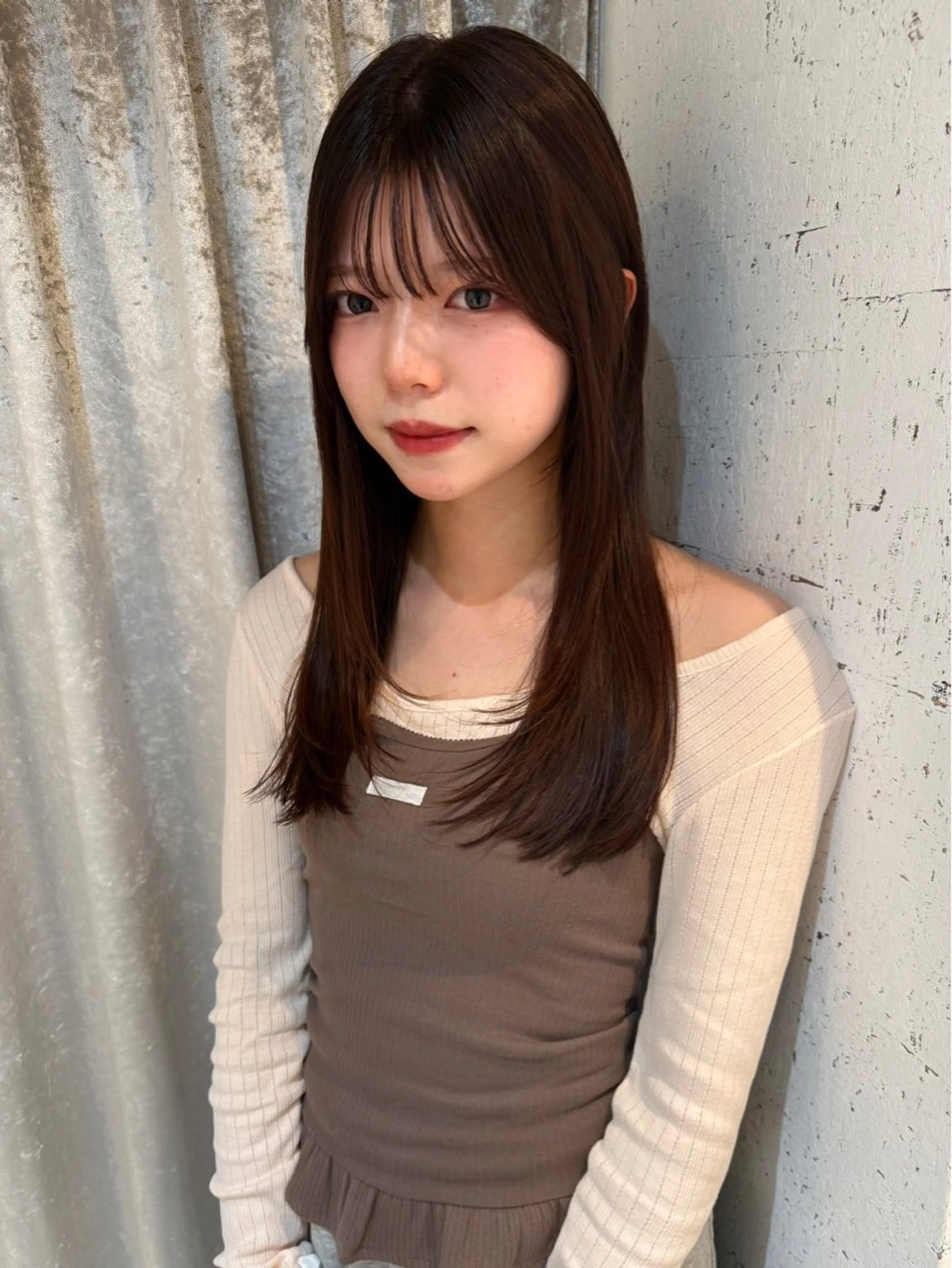 ロング カラー 似合わせカット カット ヘアカラー トリートメント mai / linoah˚✧のヘアスタイル