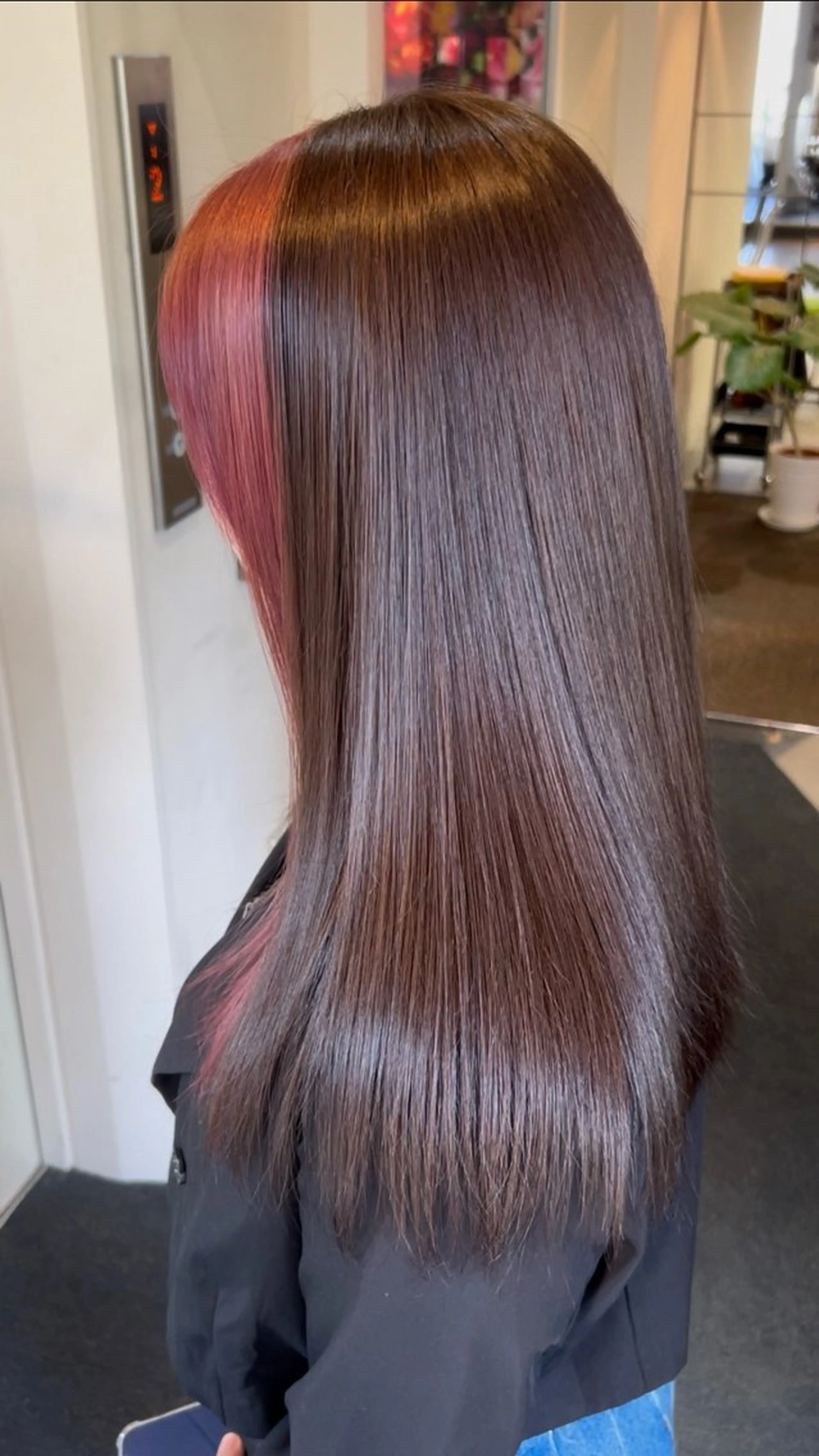 ロング カラー ヘアカラー yunosuke/艶 カラーw-salonのヘアスタイル