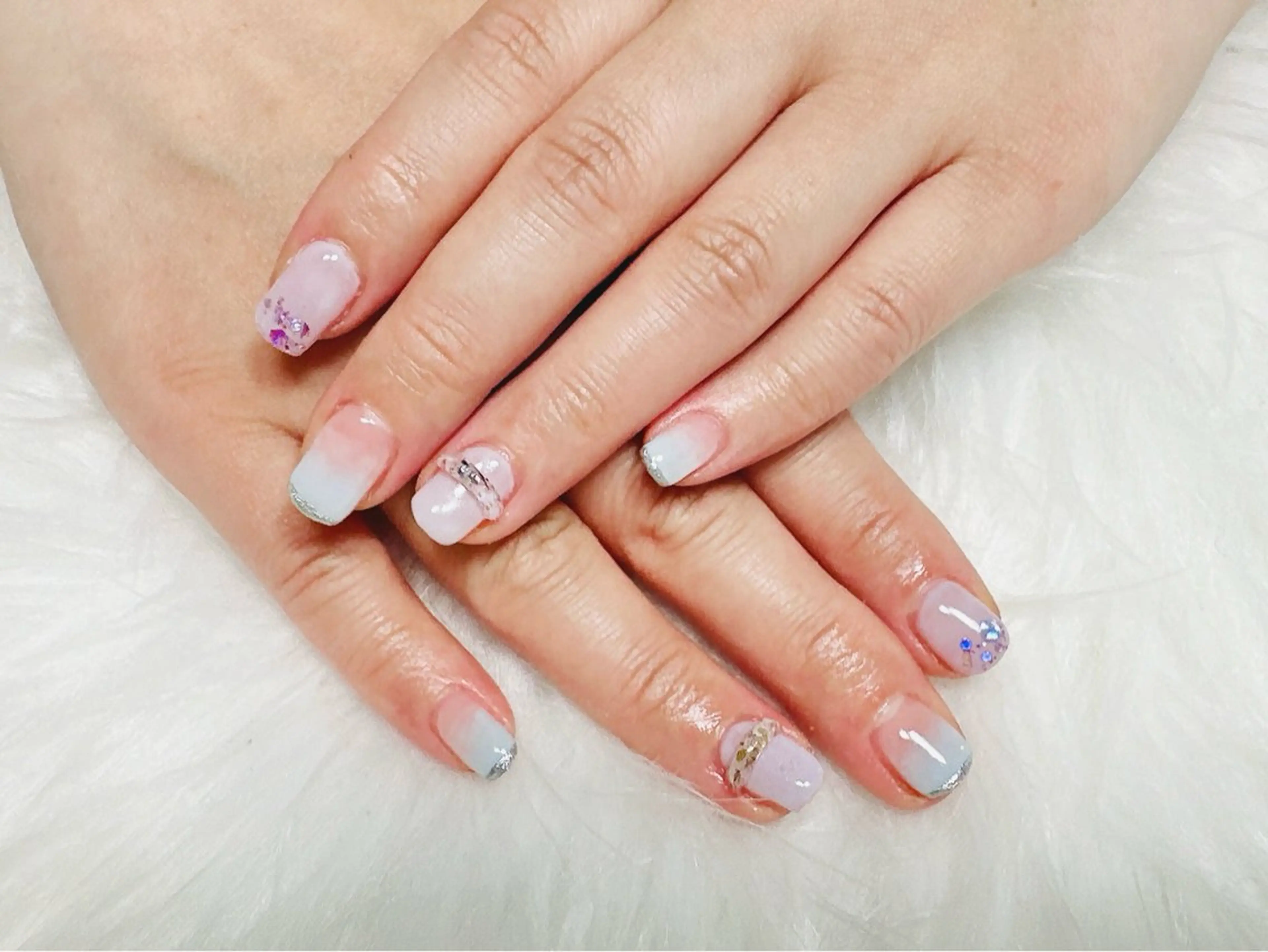 ネイル ショートネイル nailsalon oluoluのネイルデザイン