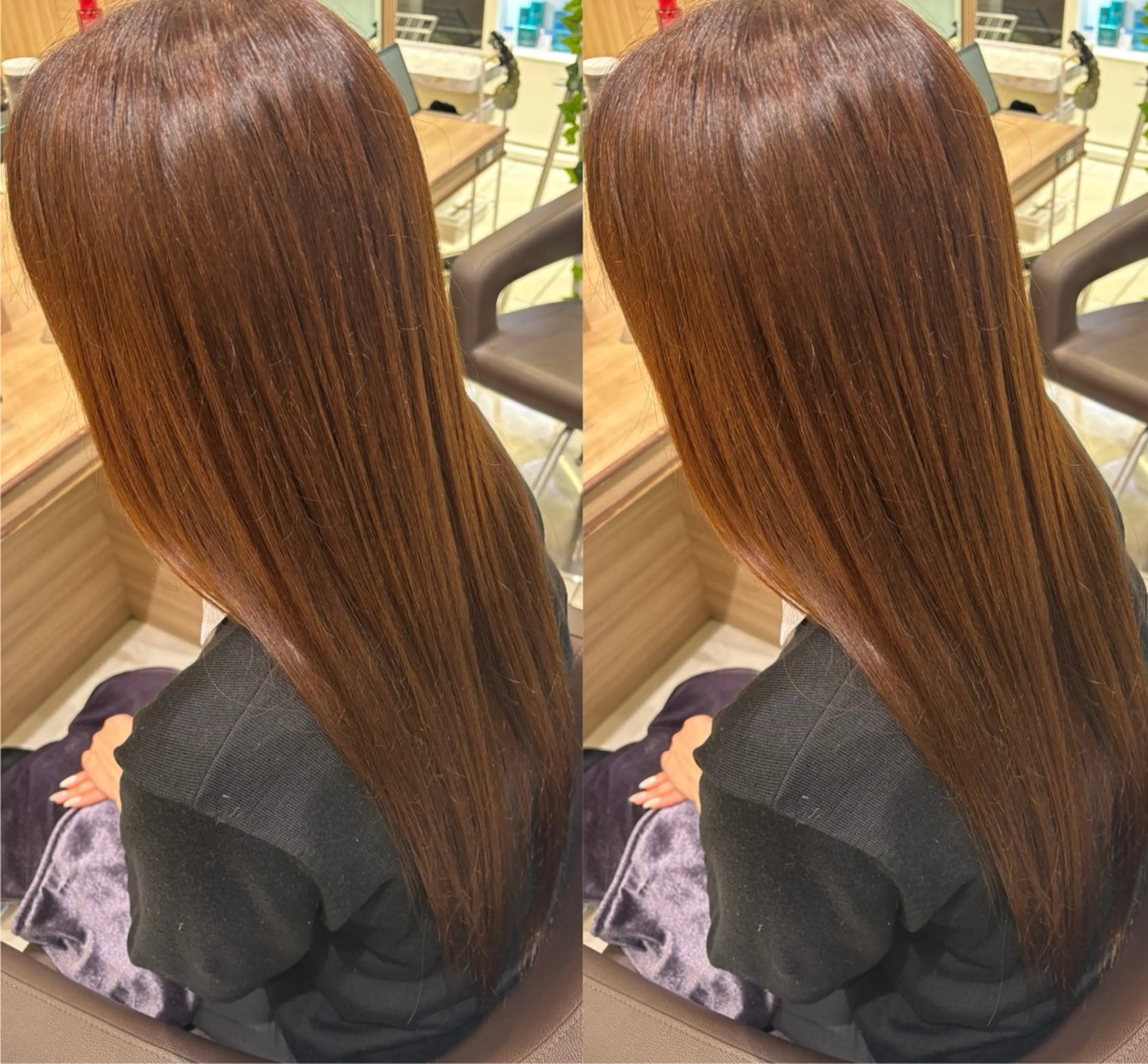 ロング ☁🫧縮毛矯正 /沖春奈🪽🫧のヘアスタイル