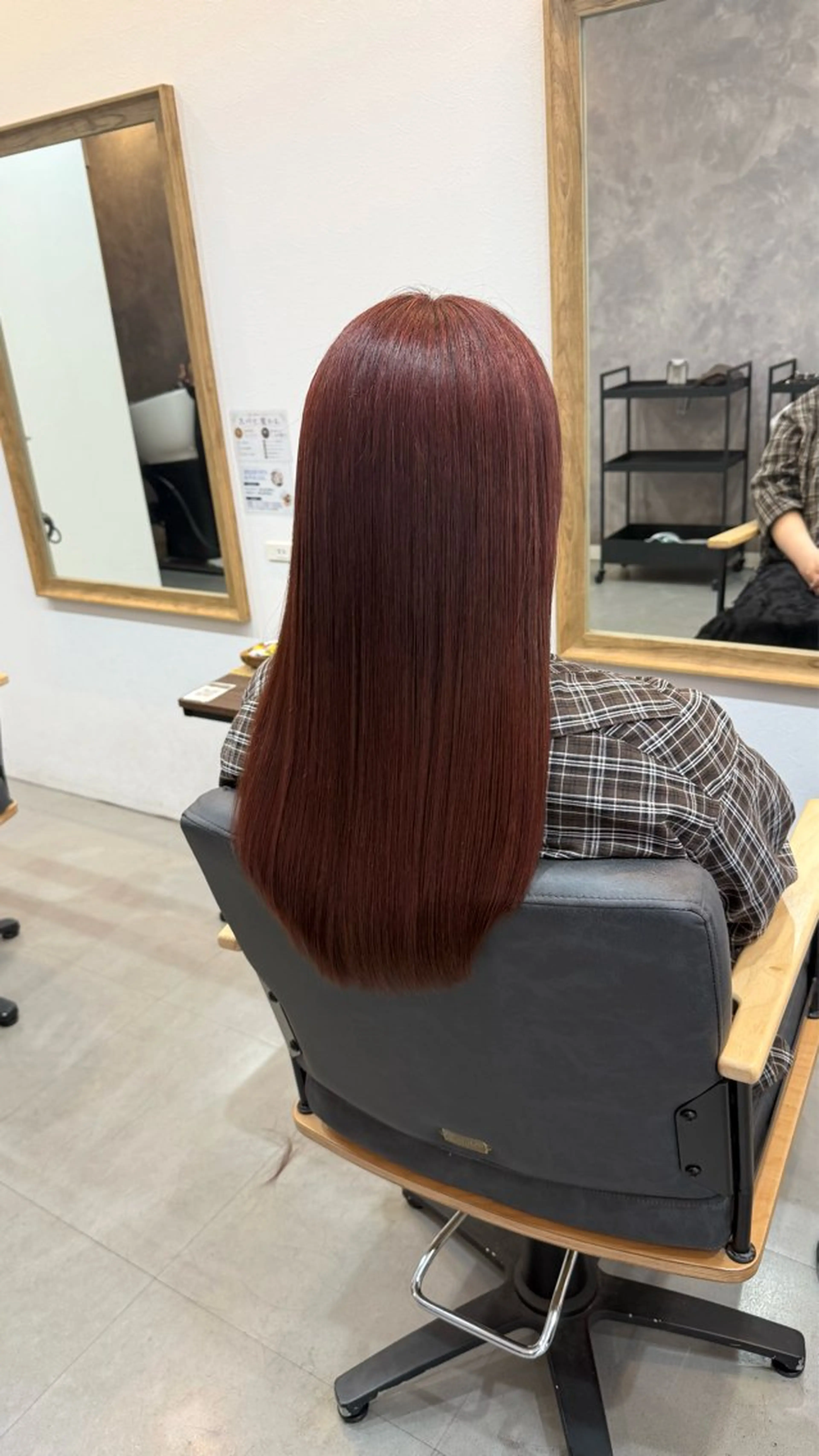 カラー レッドカラー yukiko/ 垢抜け透明感hairのエステ・リラクイメージ