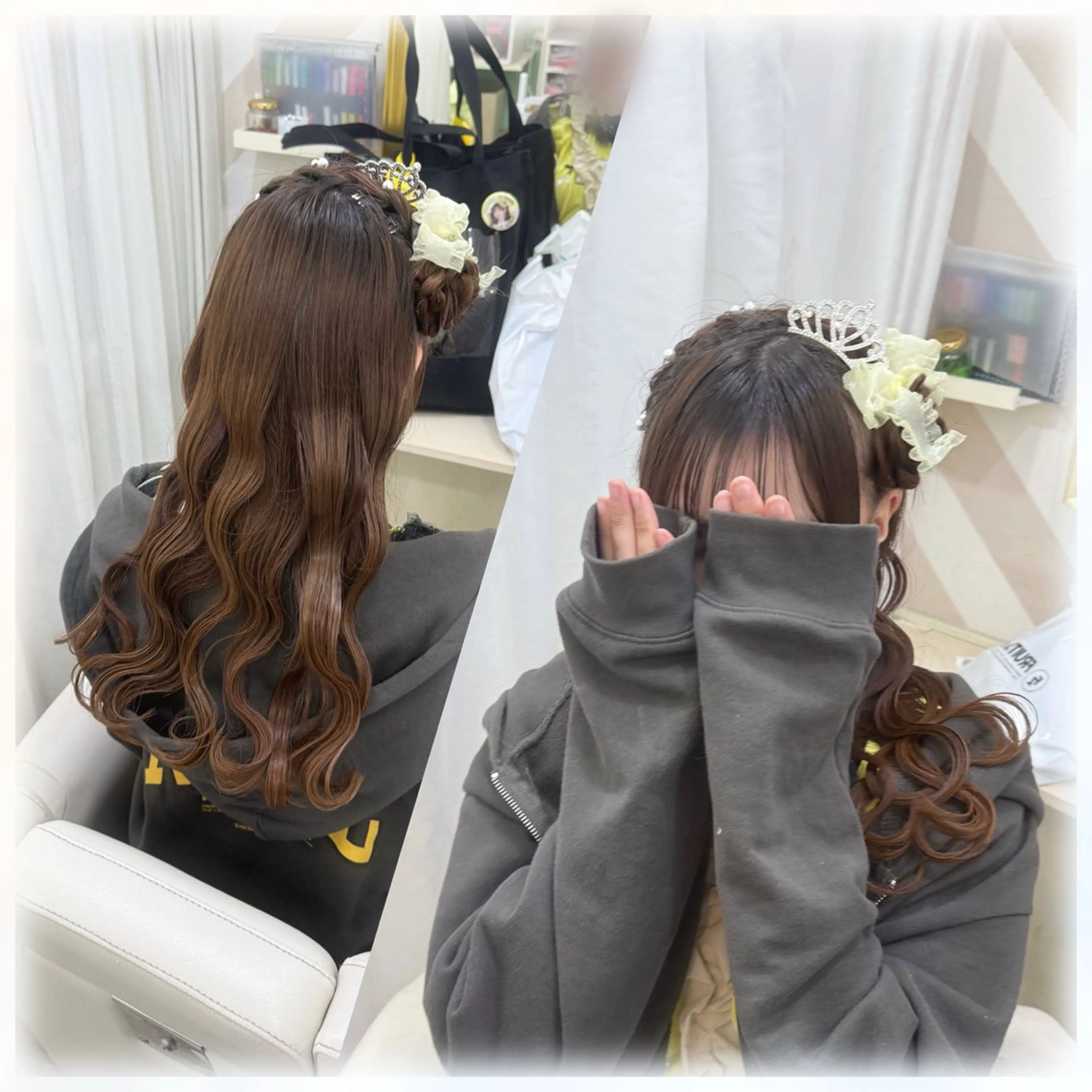 ヘアアレンジ ヘアセット 🤍AIRA🤍のヘアスタイル