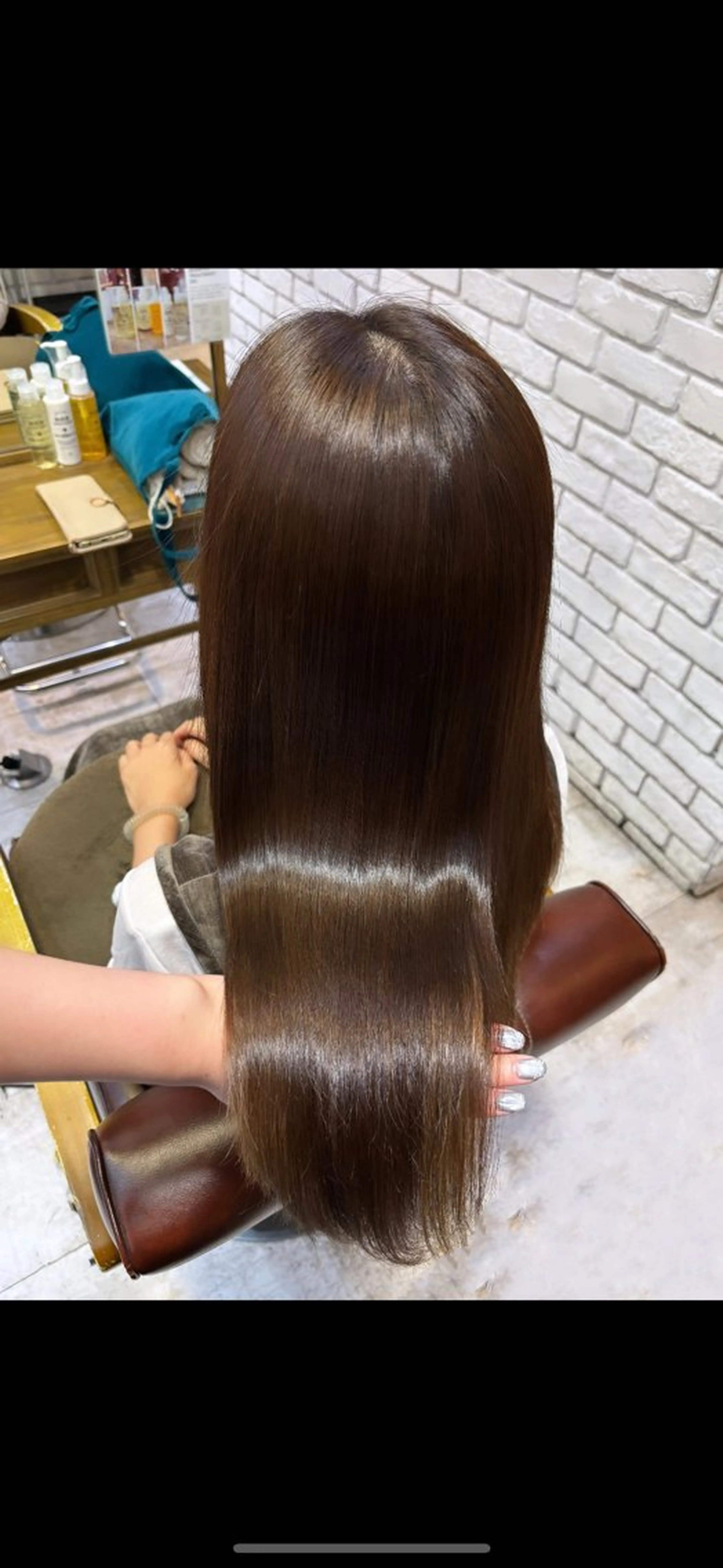 ロング ヘアカラー トリートメント 🪼艶カラー🪼 田口彩香のヘアスタイル