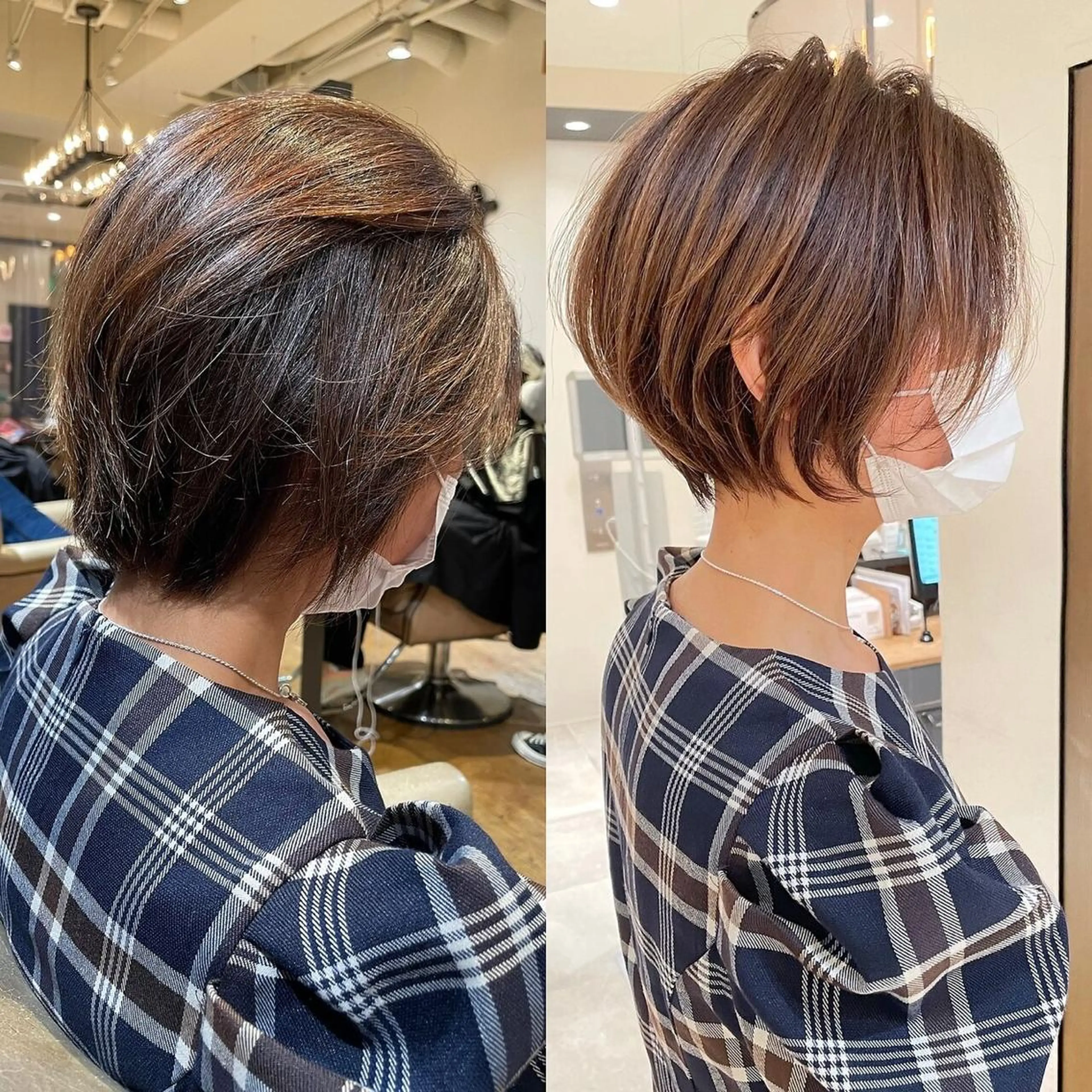 ショート カット 襟足でお悩みの方✂︎ くびれ職人ハシモトのヘアスタイル