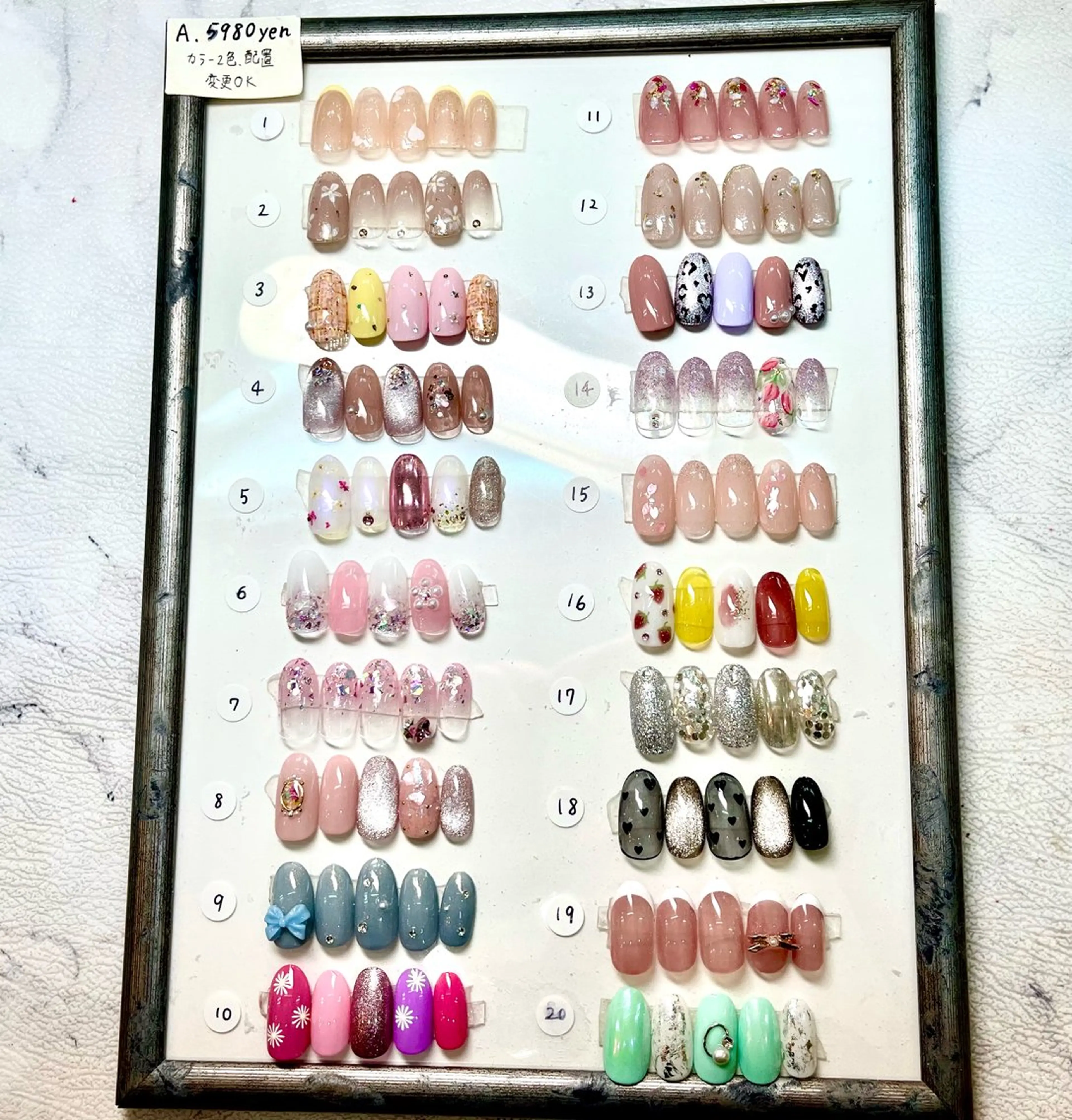 ネイル ハンドネイル Queennail 北堀江megumiのネイルデザイン