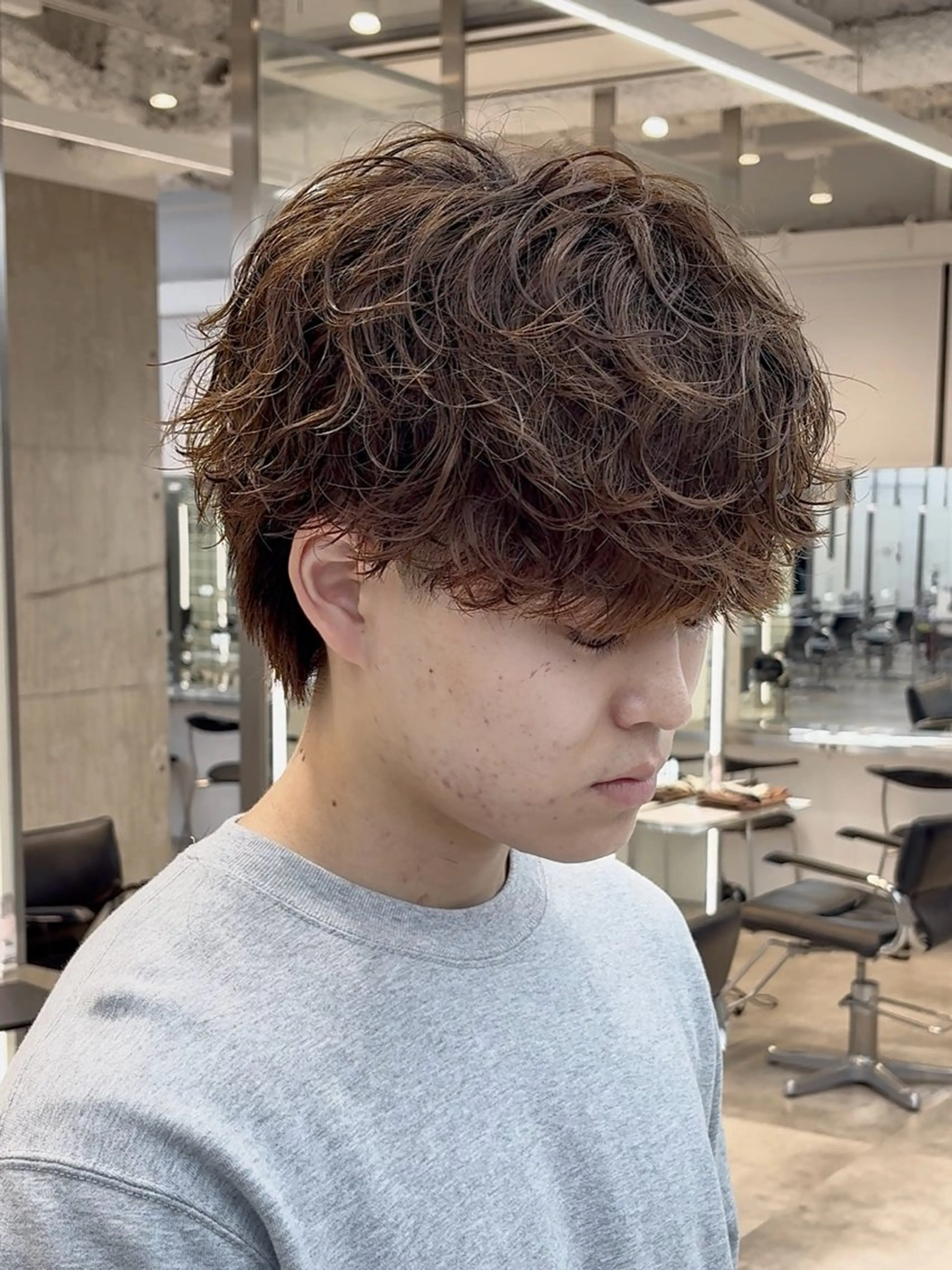 メンズ カット パーマ fifth 武正 琉生のヘアスタイル