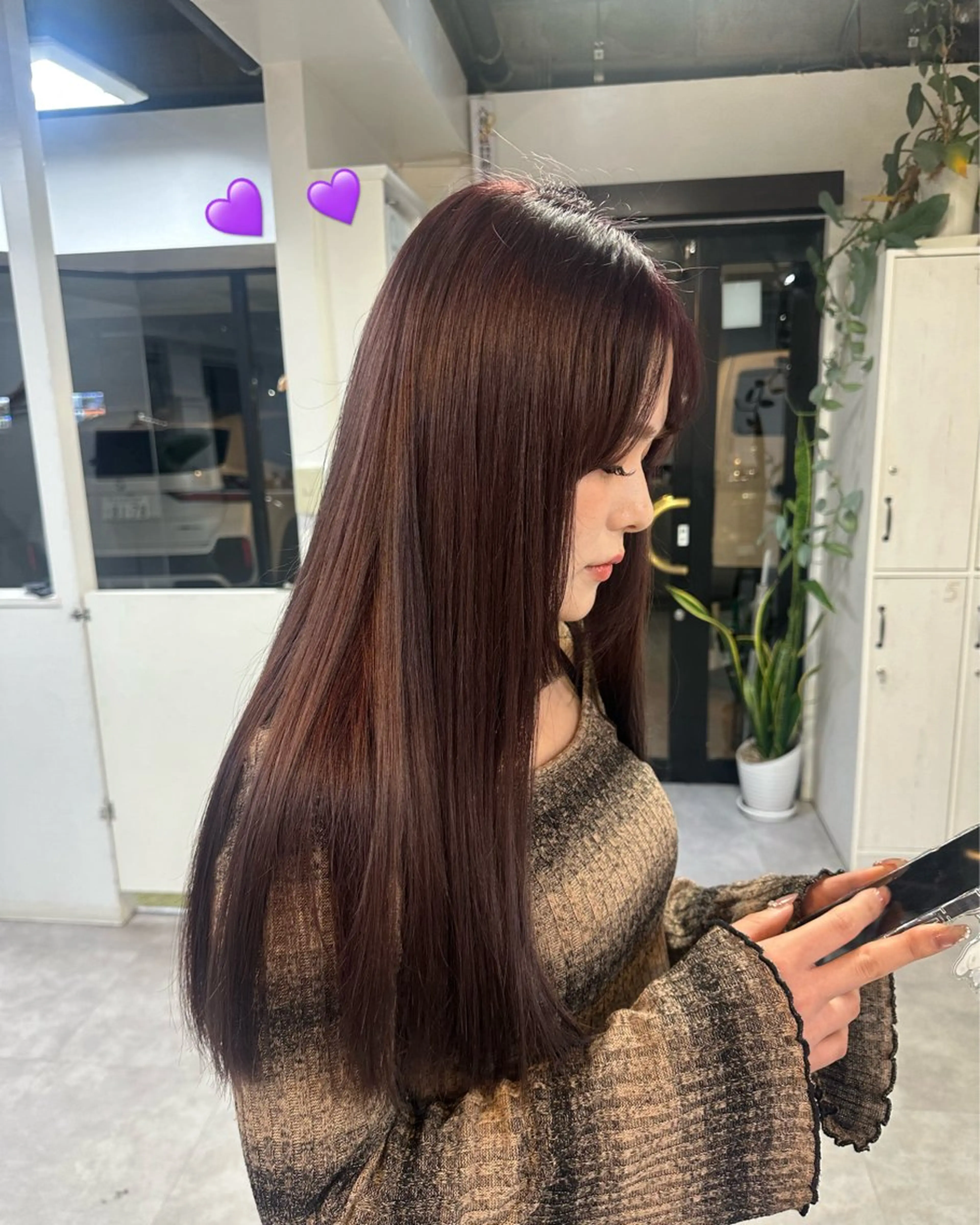 カラー 田中 友紀乃 /D.Graceのヘアスタイル