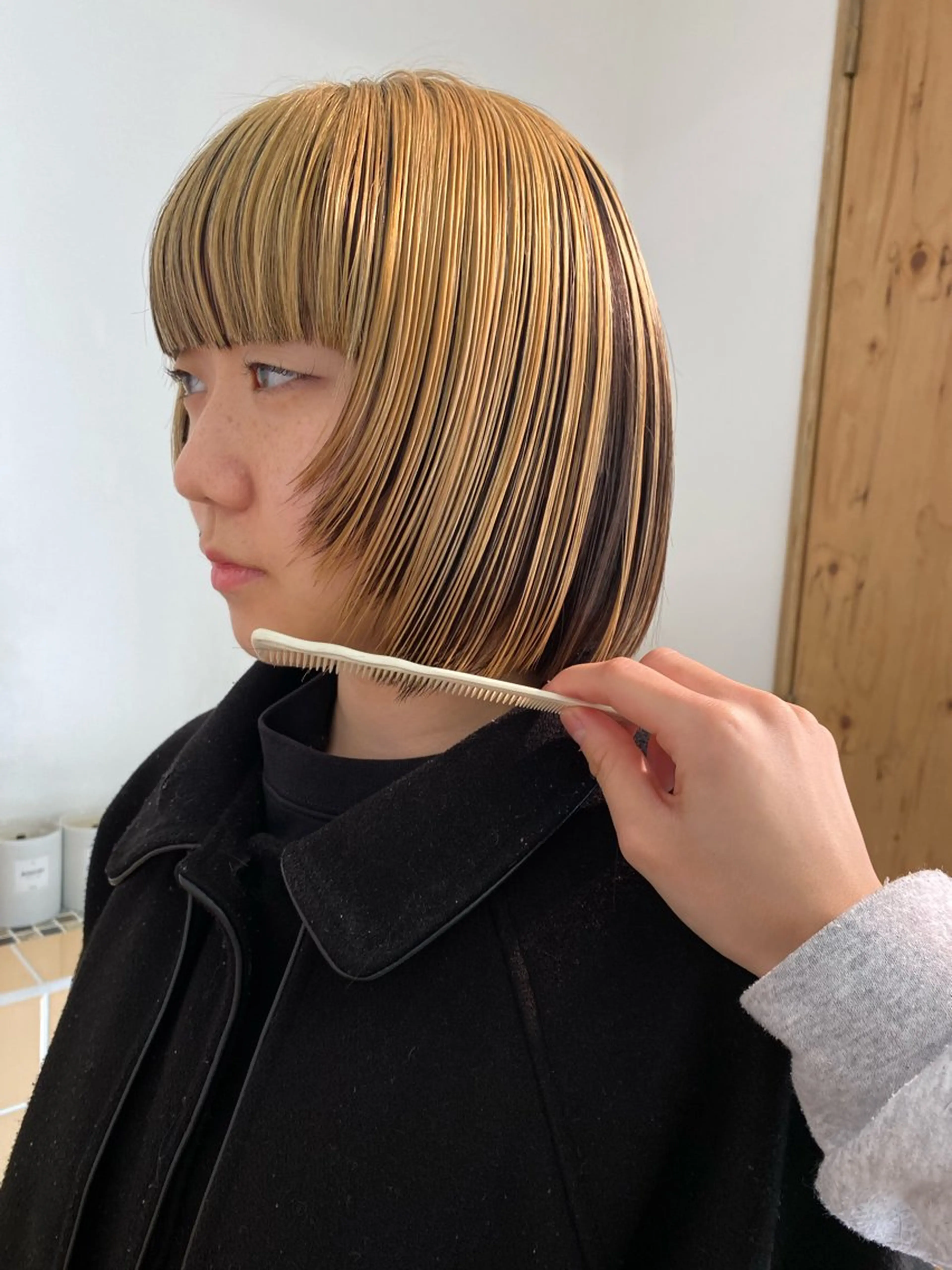 ミディアム カット iroha/ n.w.h🎀のヘアスタイル