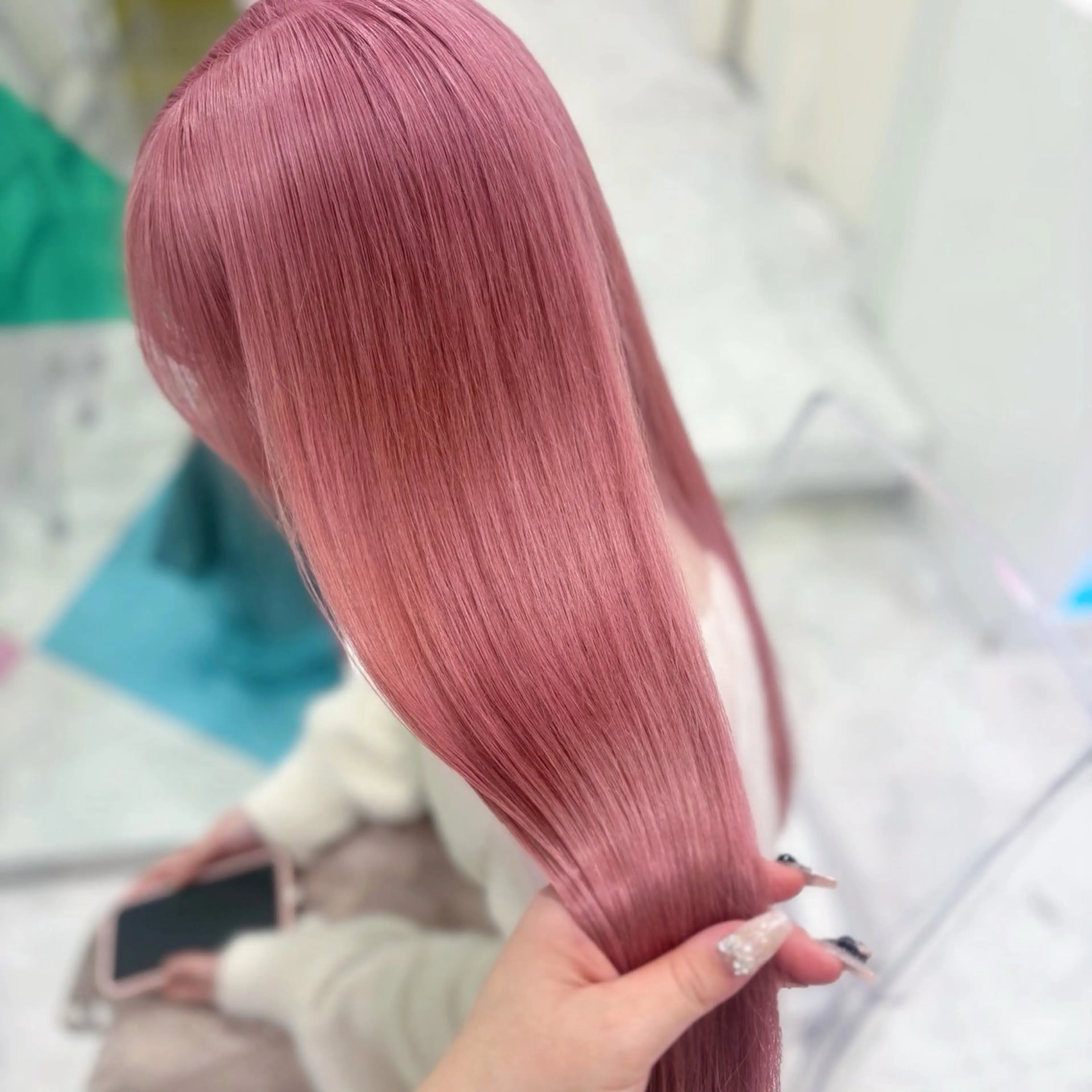 カラー ヘアカラー akari🎀🤍 ガーリーstyleのヘアスタイル