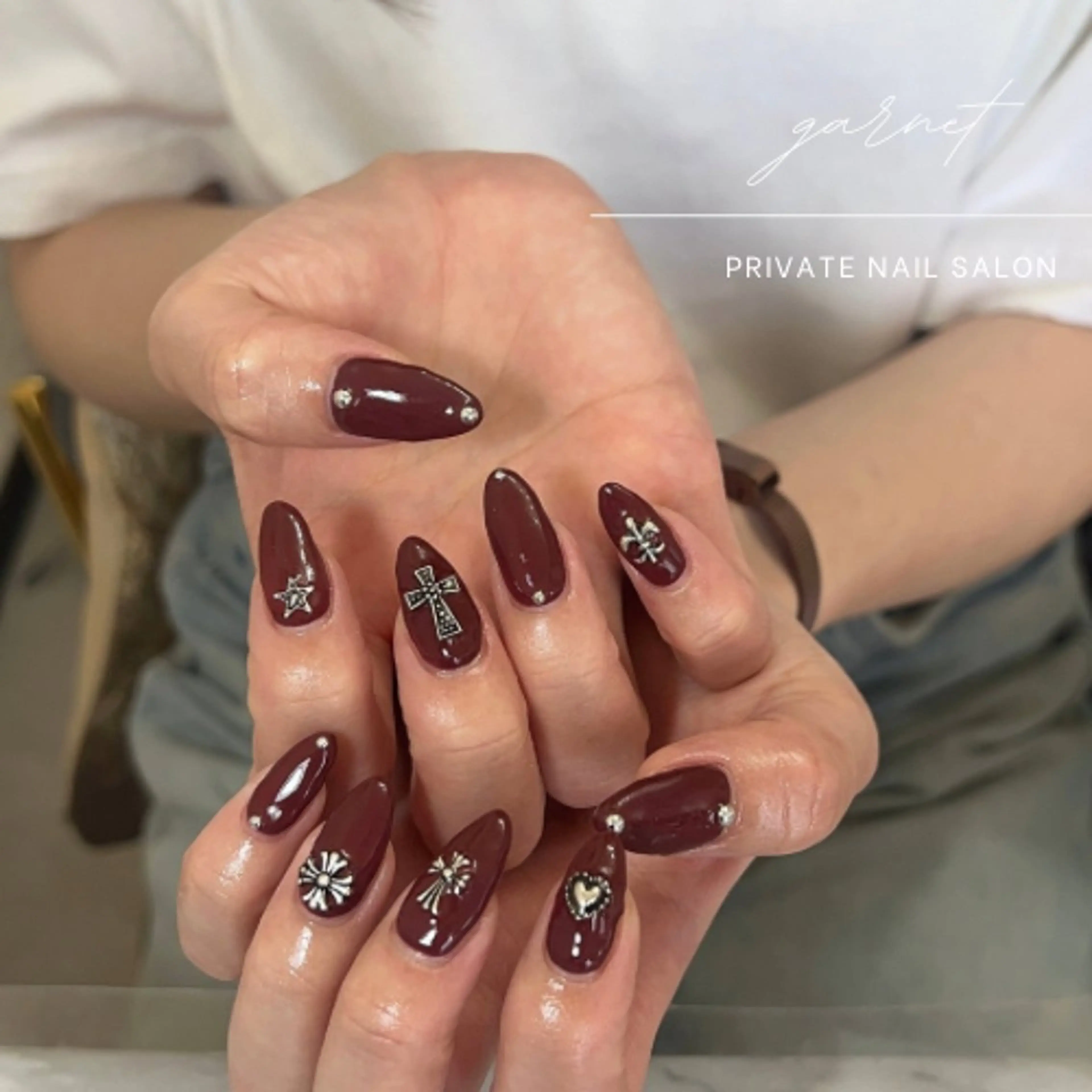 ネイル ハンドネイル Garnet nailのネイルデザイン