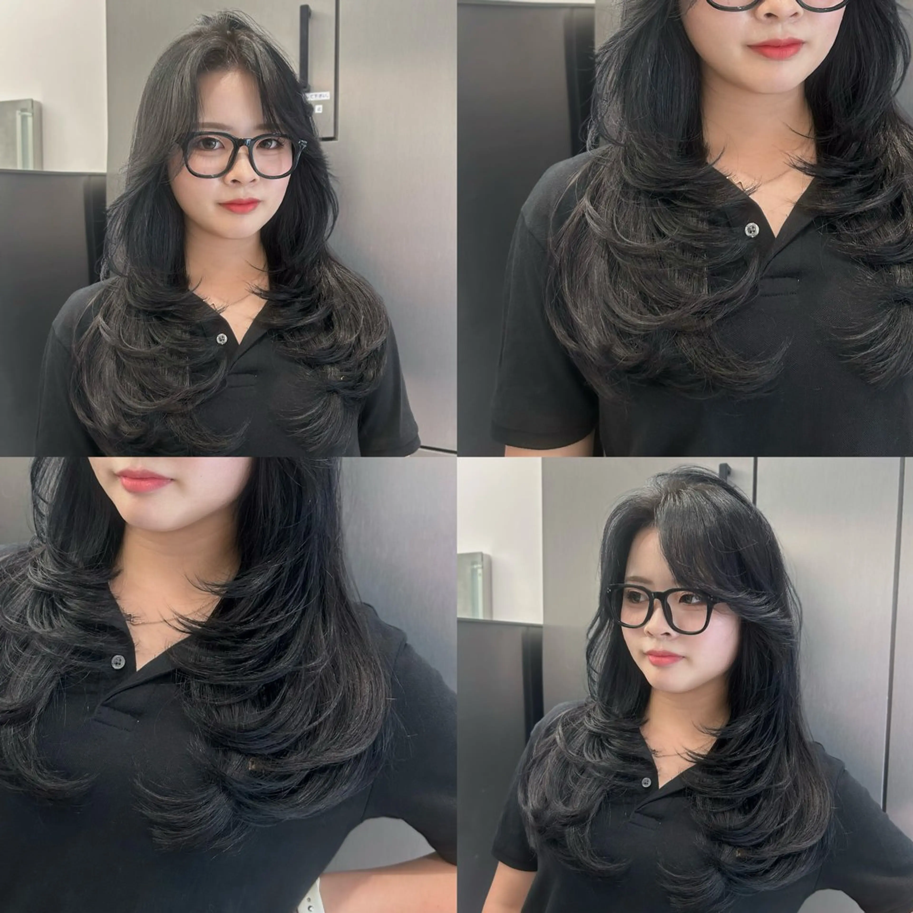 ロング レイヤーカット カット ヘアカラー トリートメント 大人レイヤー/艶美髪 🇺🇸TOMONAのヘアスタイル