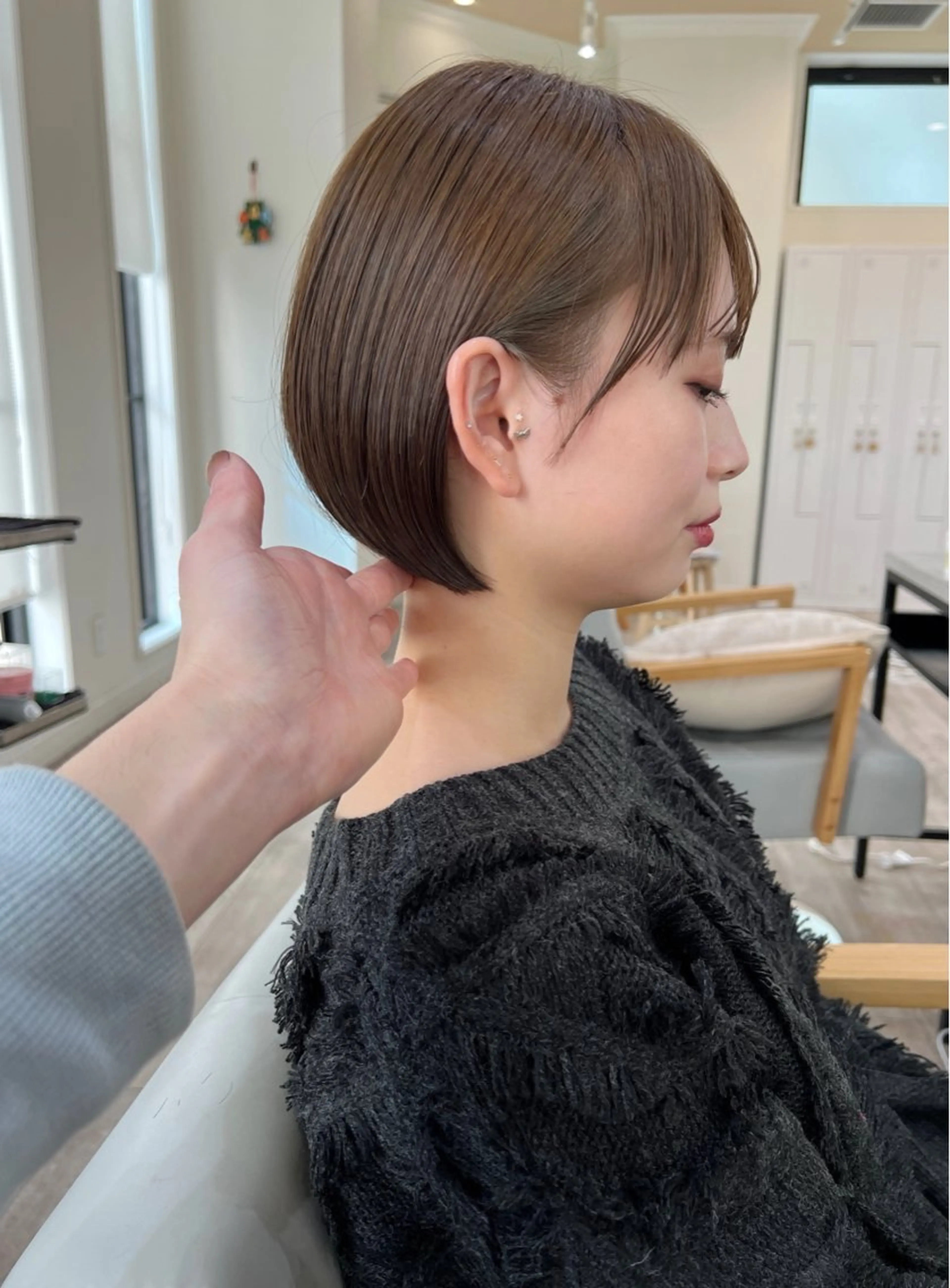 ショート 羽田 ひろむのヘアスタイル