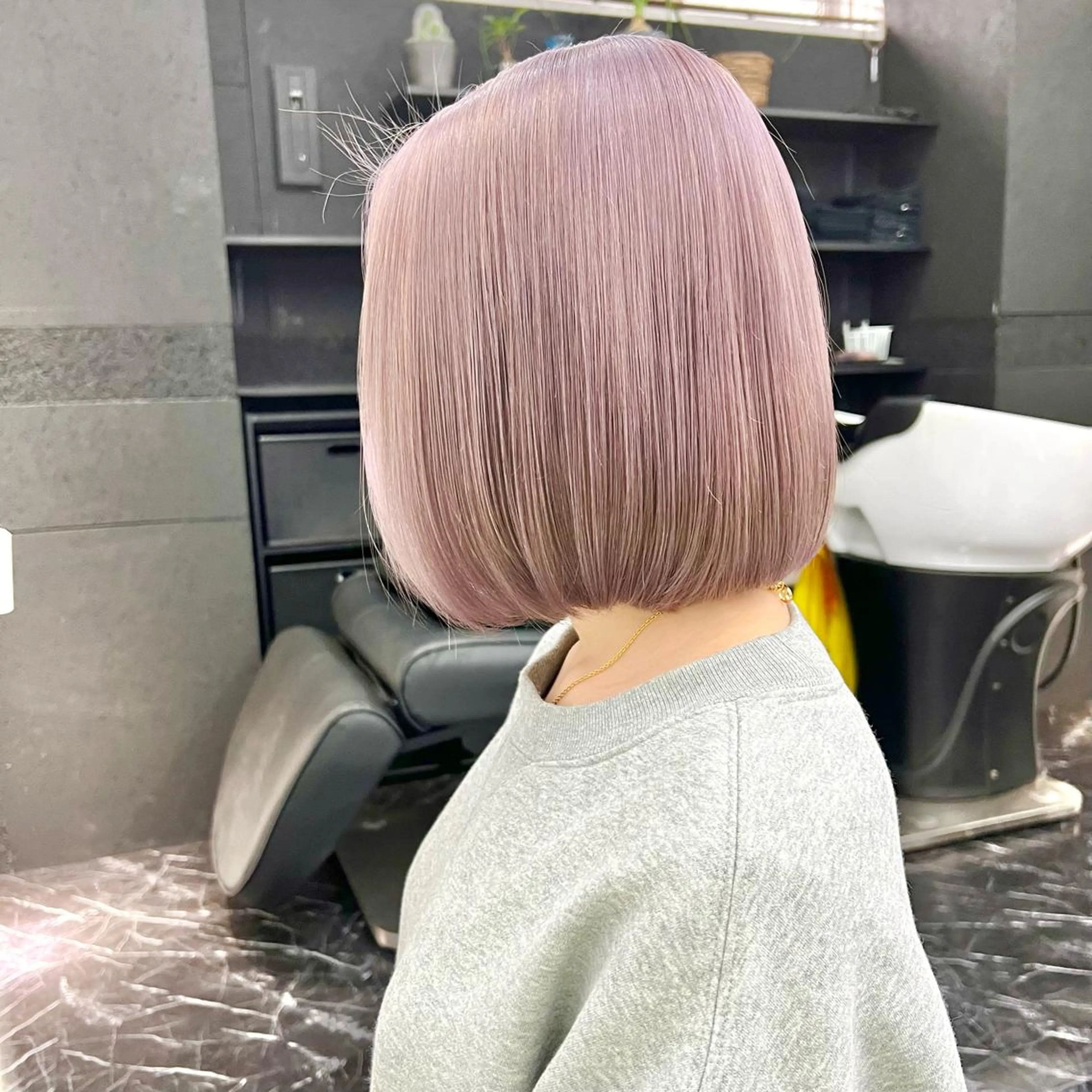 ショート カラー ブリーチ ハイトーンカラー ケアブリーチ×ハイト ーン専門/SHOTAのヘアスタイル