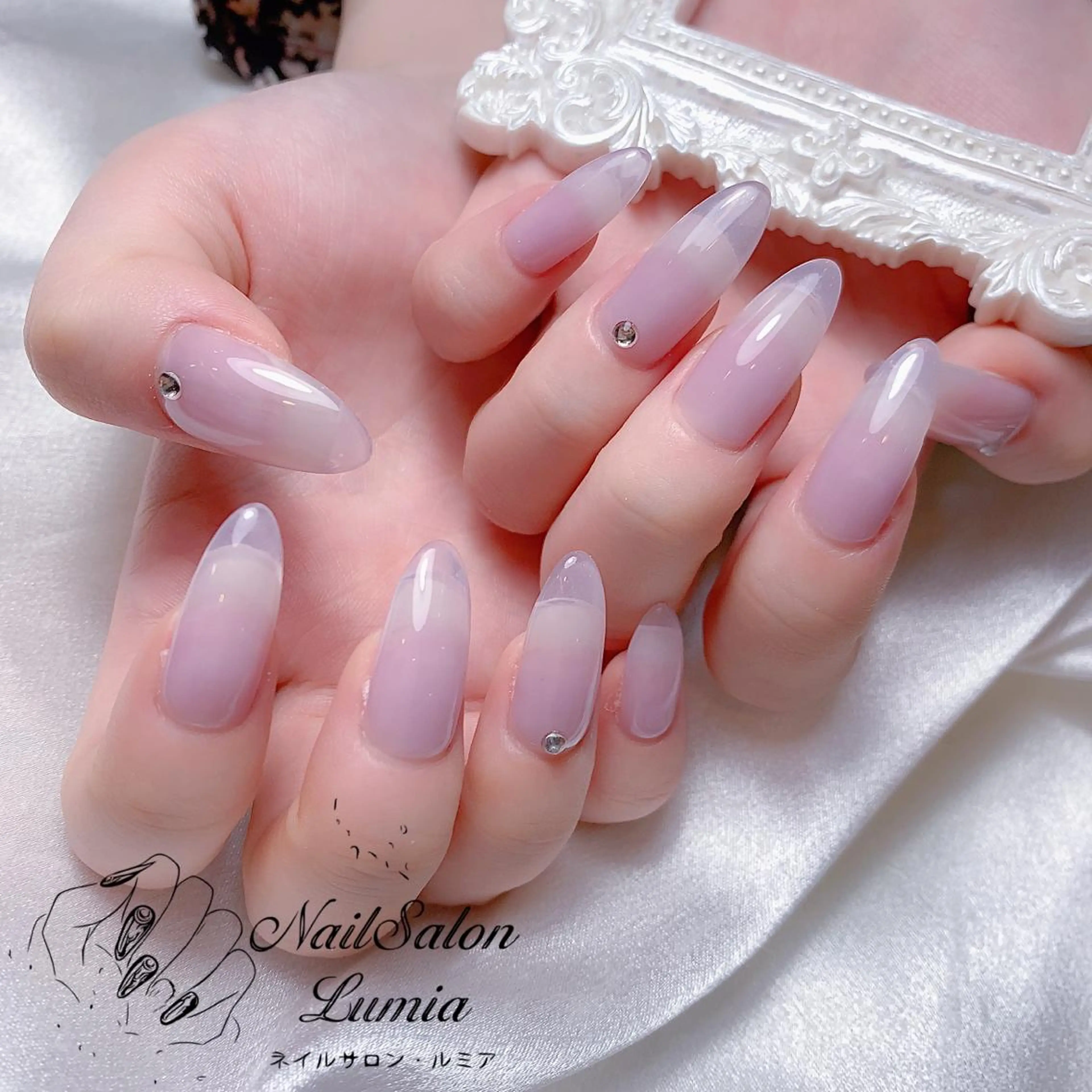 ネイル ハンドネイル ネイルサロン ルミア Lumia 店長のネイルデザイン