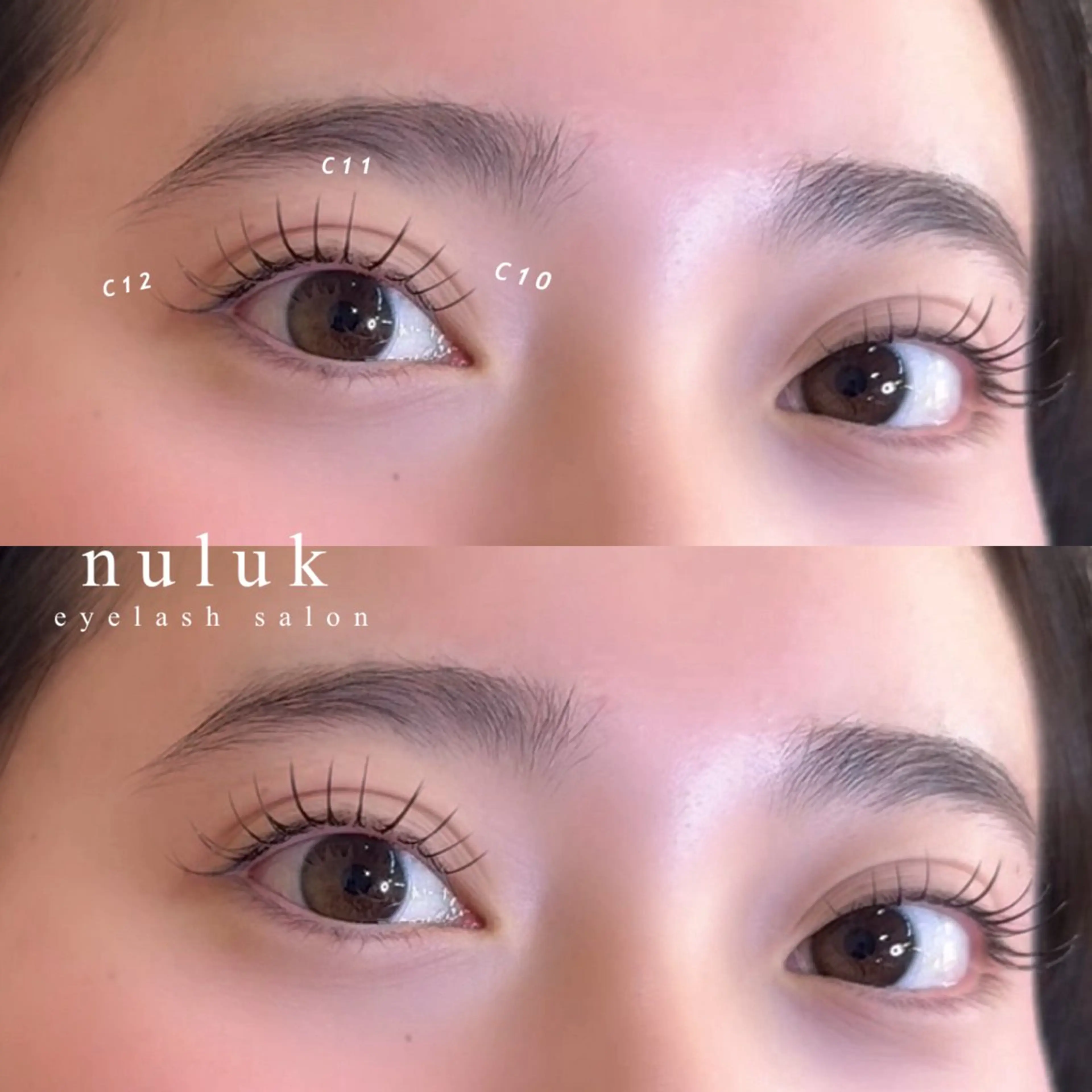 マツエク・マツパ フラットラッシュ nuluk ／ eyelash🩰のマツエク・マツパデザイン