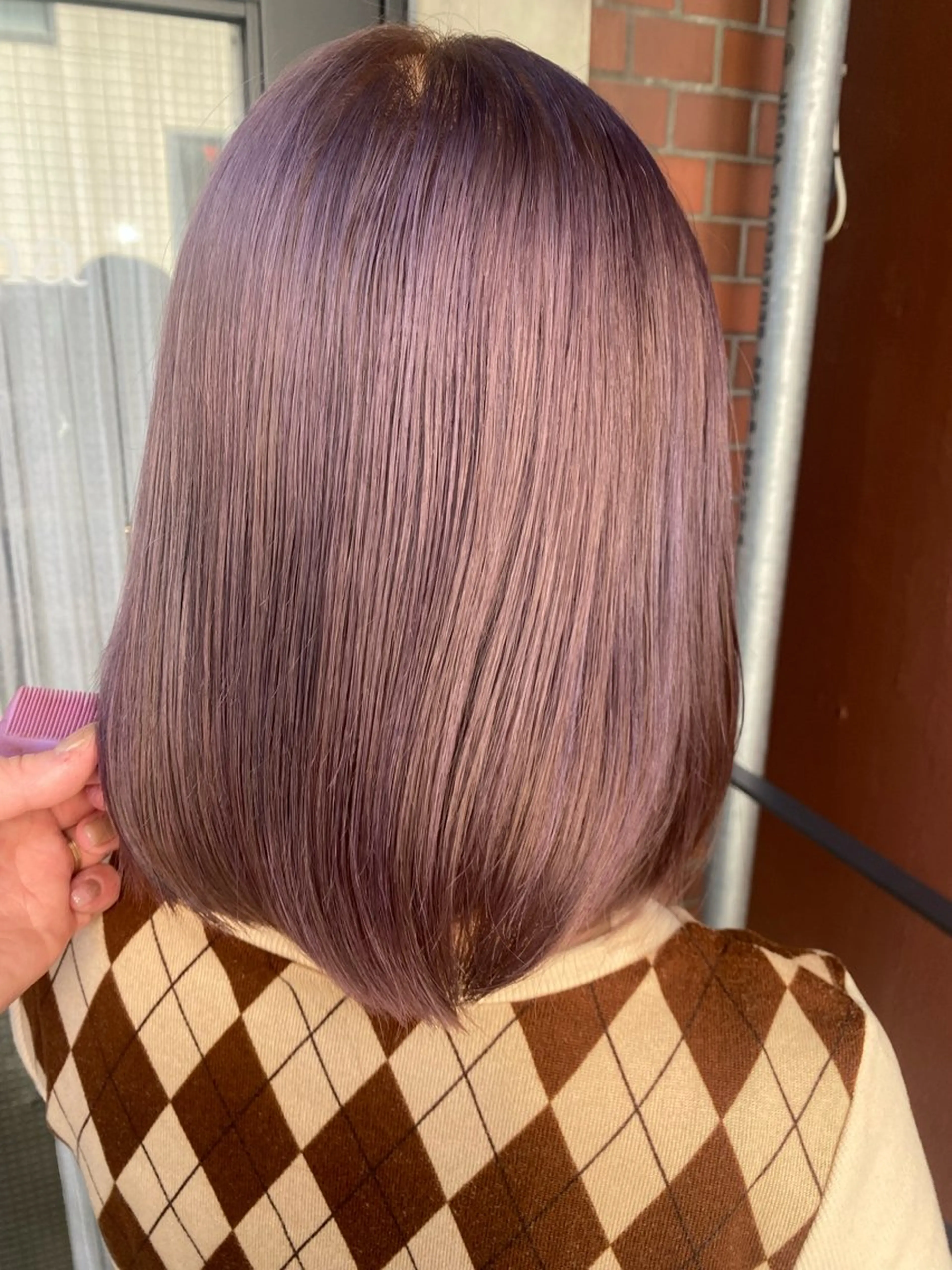 ミディアム カラー 【safric】 NAOのヘアスタイル