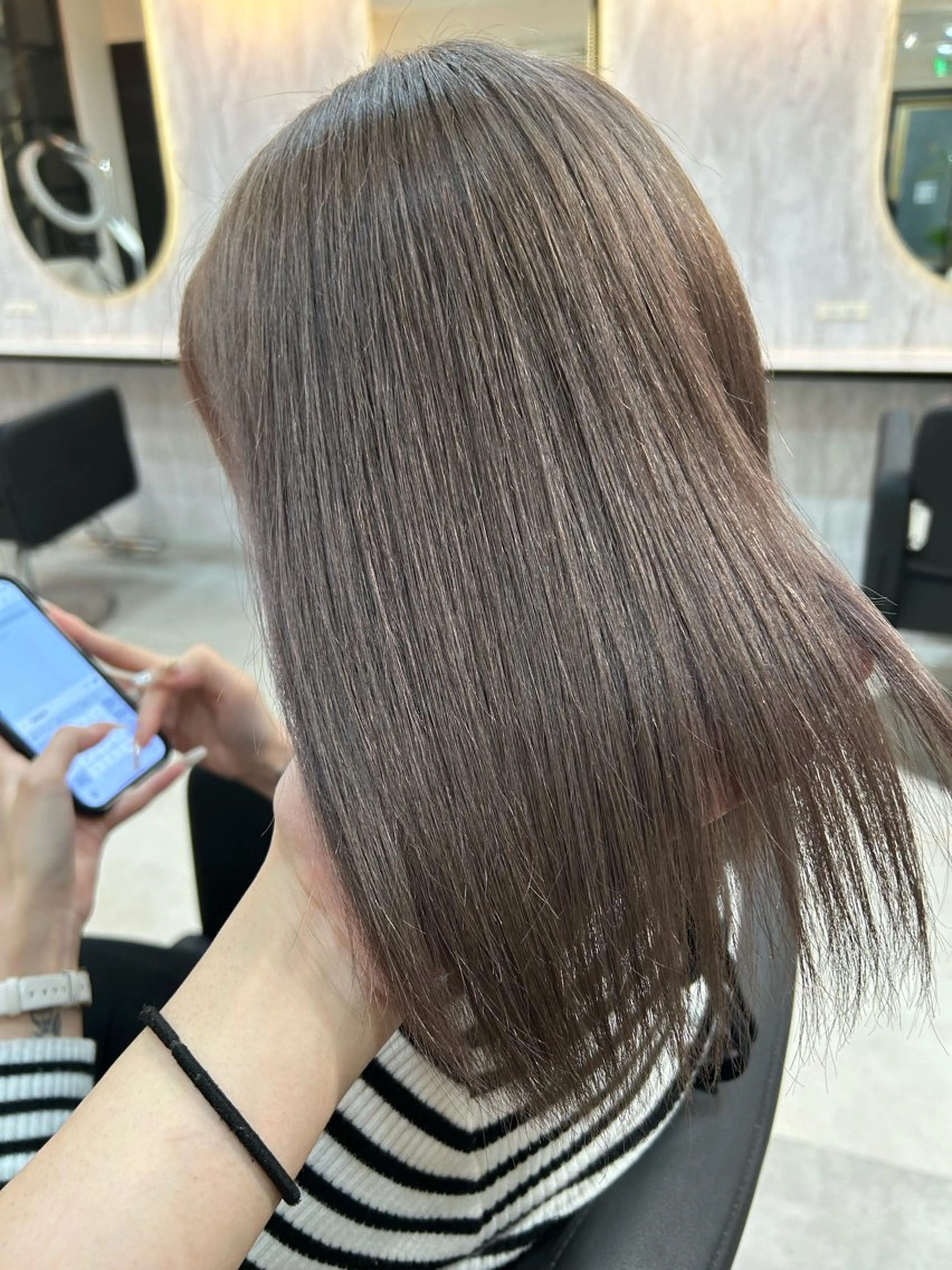 【新規様限定】リタッチ＋カラーの写真