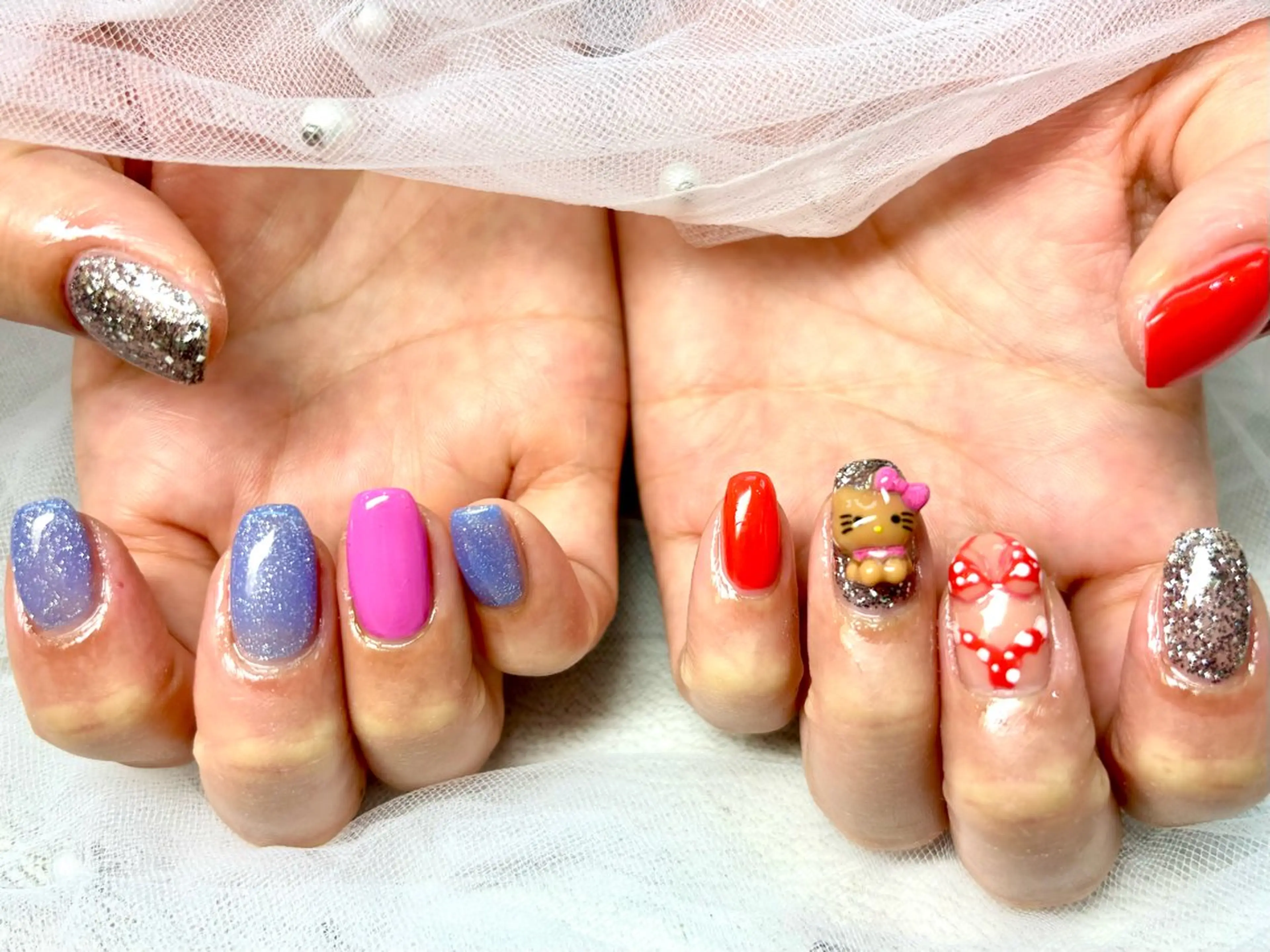 ネイル Queennail 北堀江megumiのネイルデザイン