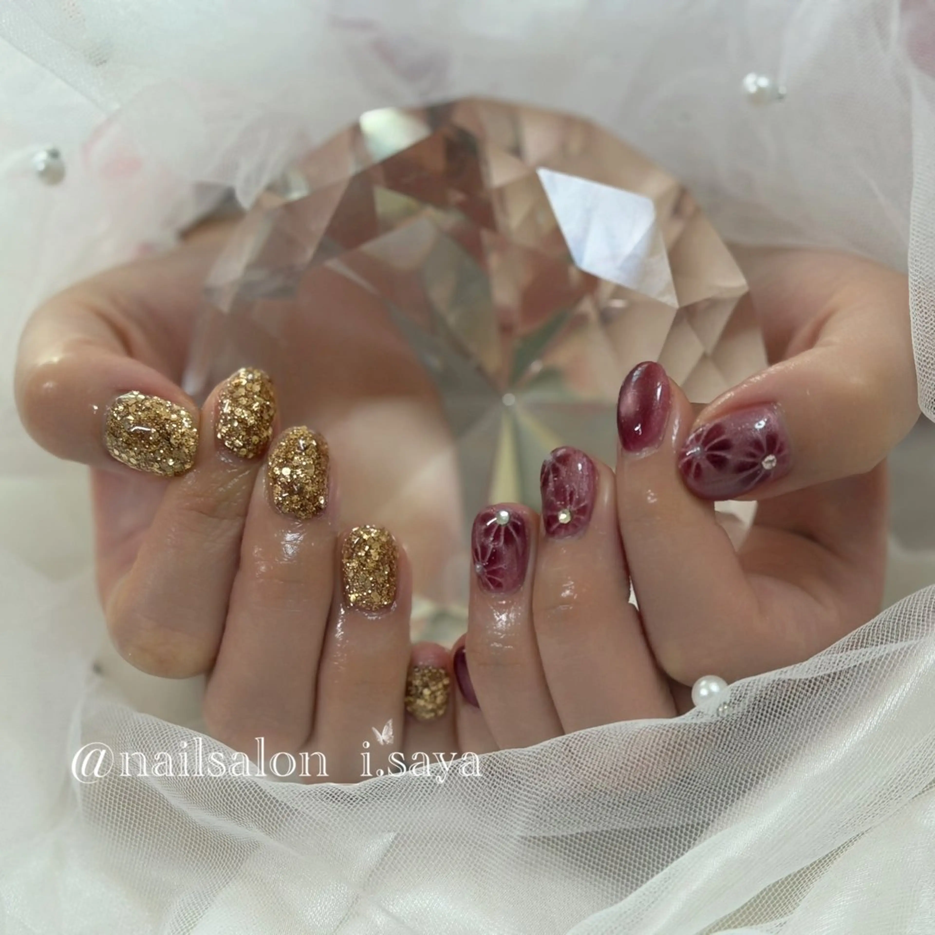 ネイル nailsalon i.／saya𓃠‪のネイルデザイン